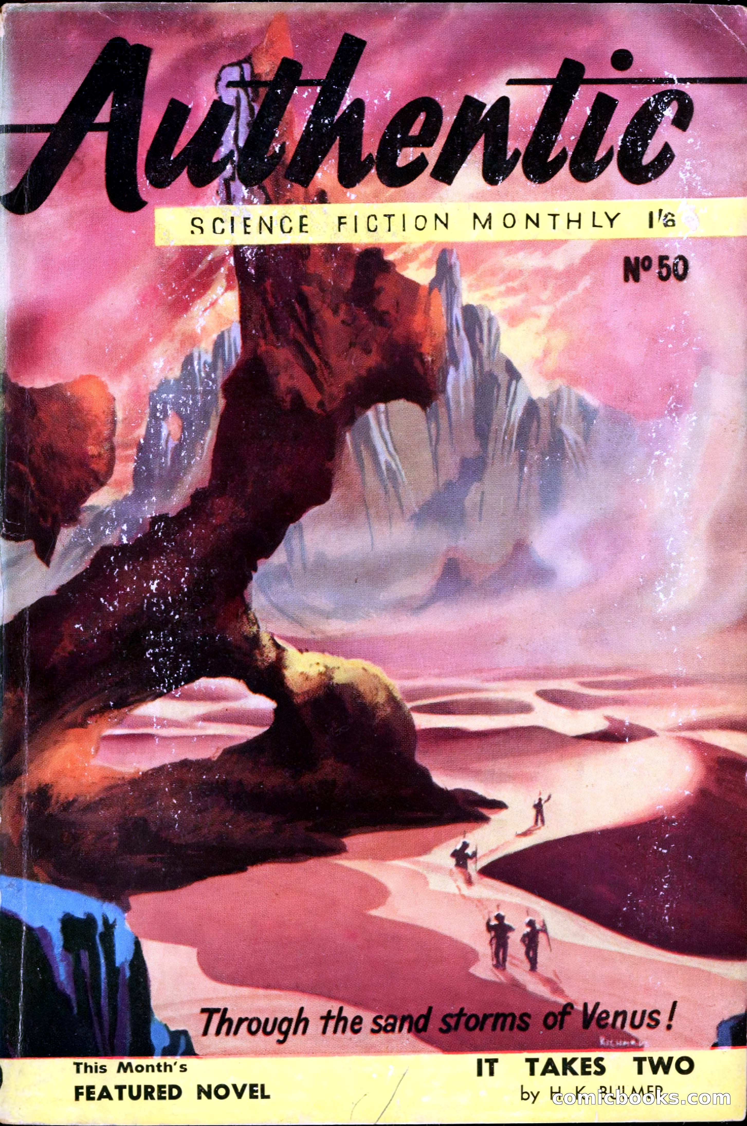 Authentic Science Fiction Monthly No. 50 — page 1 of 146