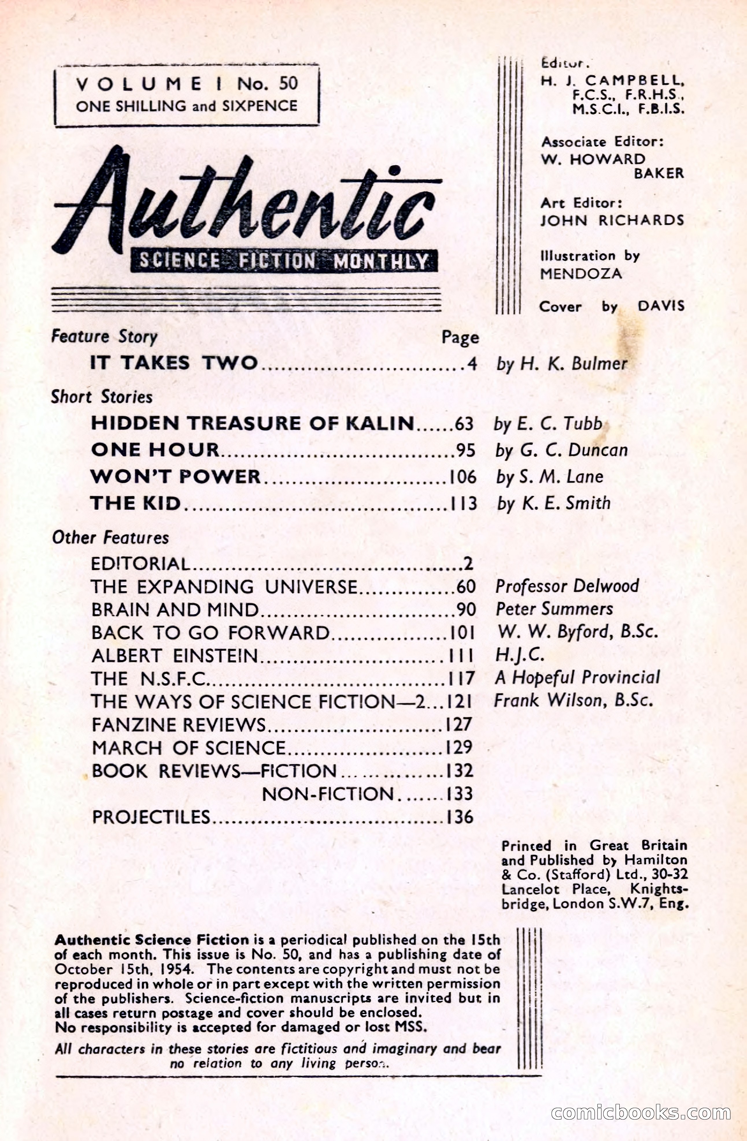Authentic Science Fiction Monthly No. 50 — page 2 of 146