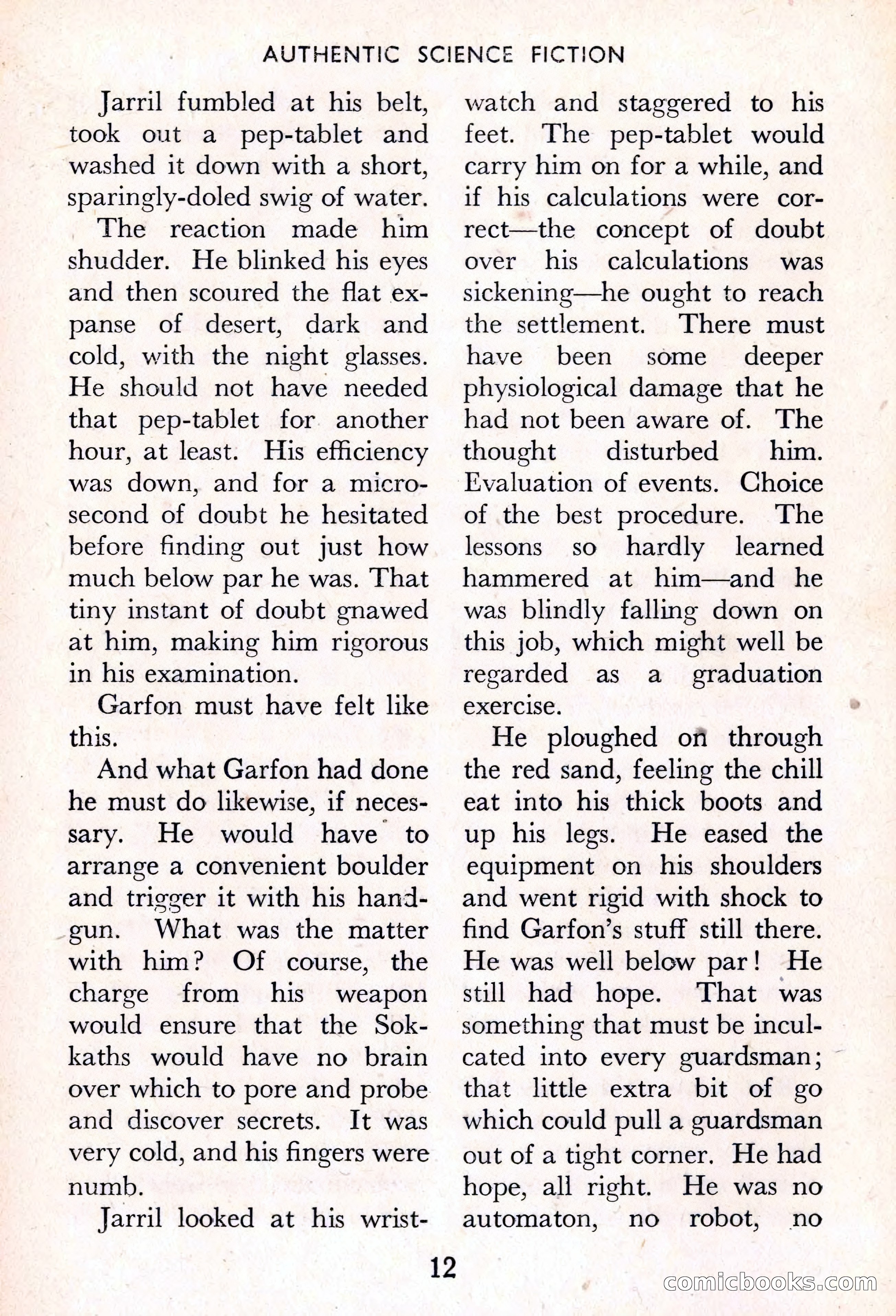 Authentic Science Fiction Monthly No. 50 — page 13 of 146