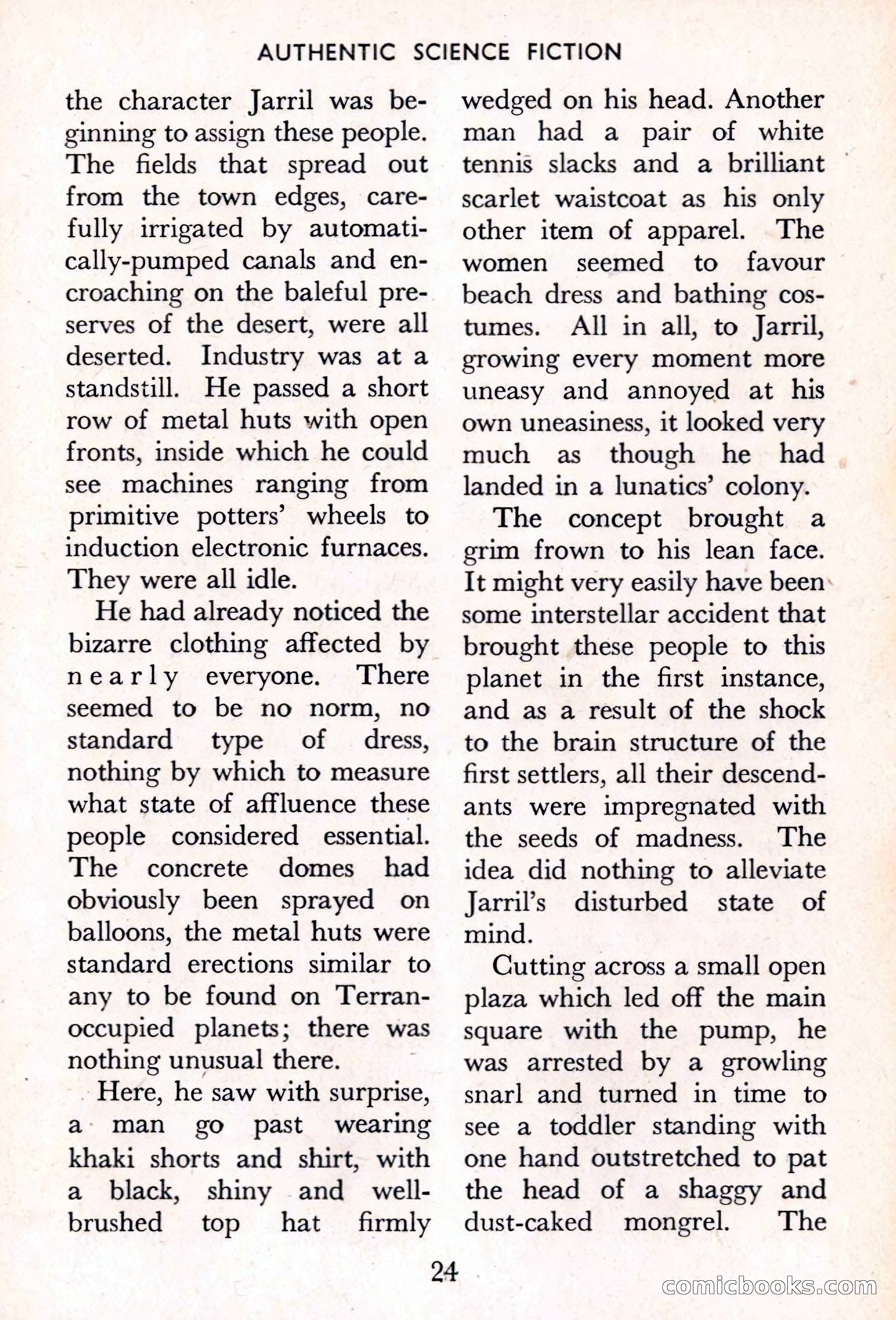 Authentic Science Fiction Monthly No. 50 — page 25 of 146