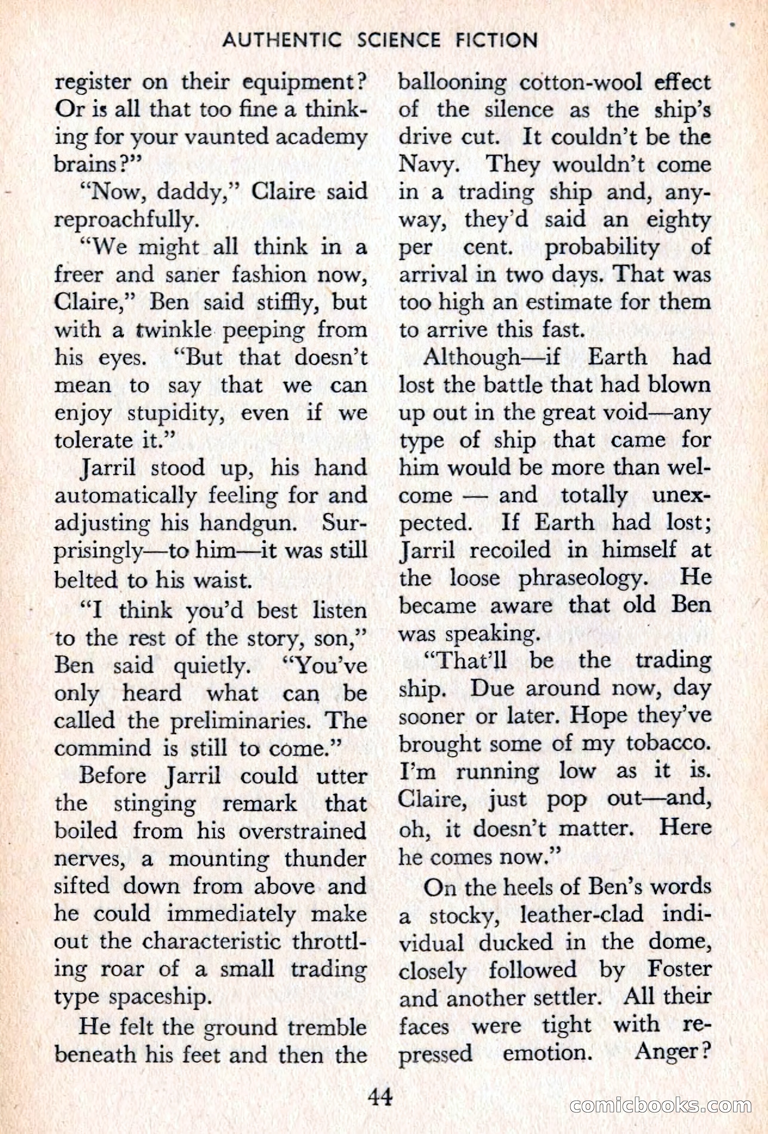 Authentic Science Fiction Monthly No. 50 — page 45 of 146