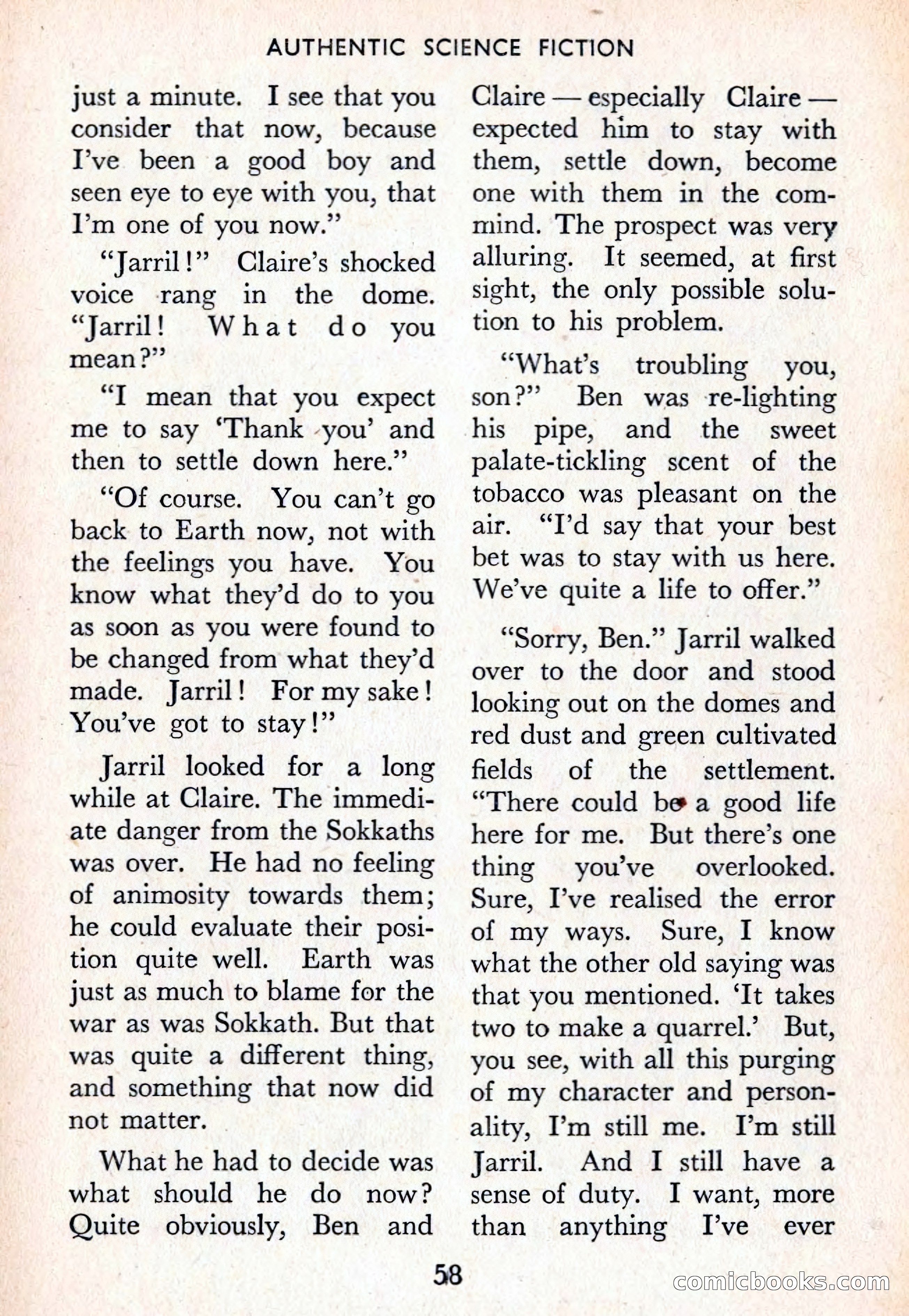 Authentic Science Fiction Monthly No. 50 — page 59 of 146