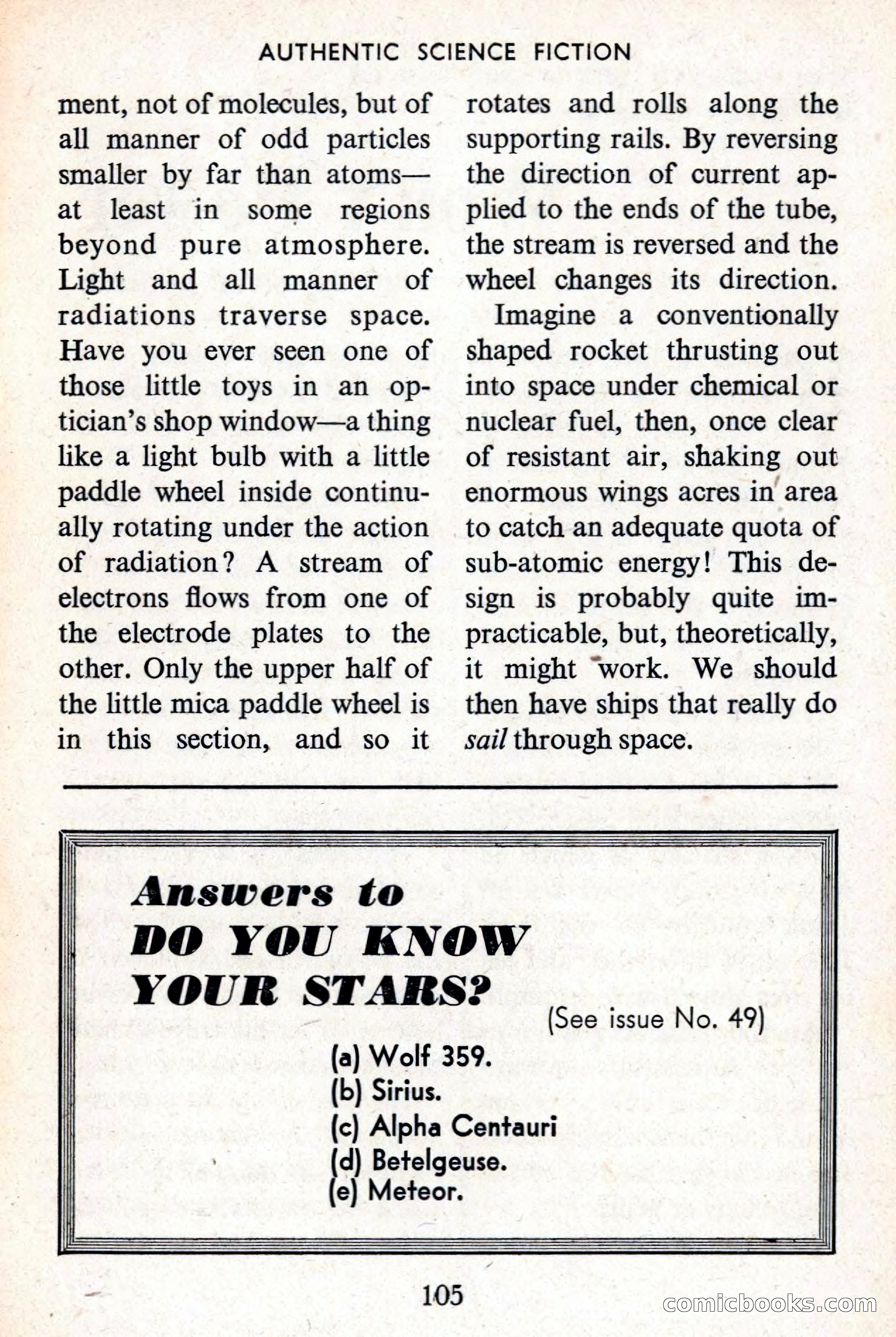 Authentic Science Fiction Monthly No. 50 — page 106 of 146