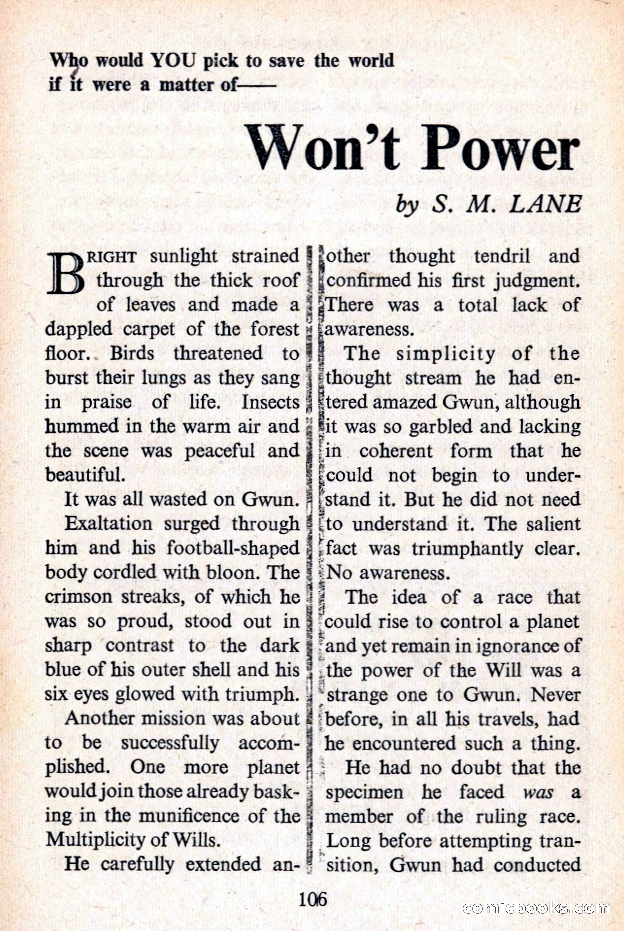 Authentic Science Fiction Monthly No. 50 — page 107 of 146