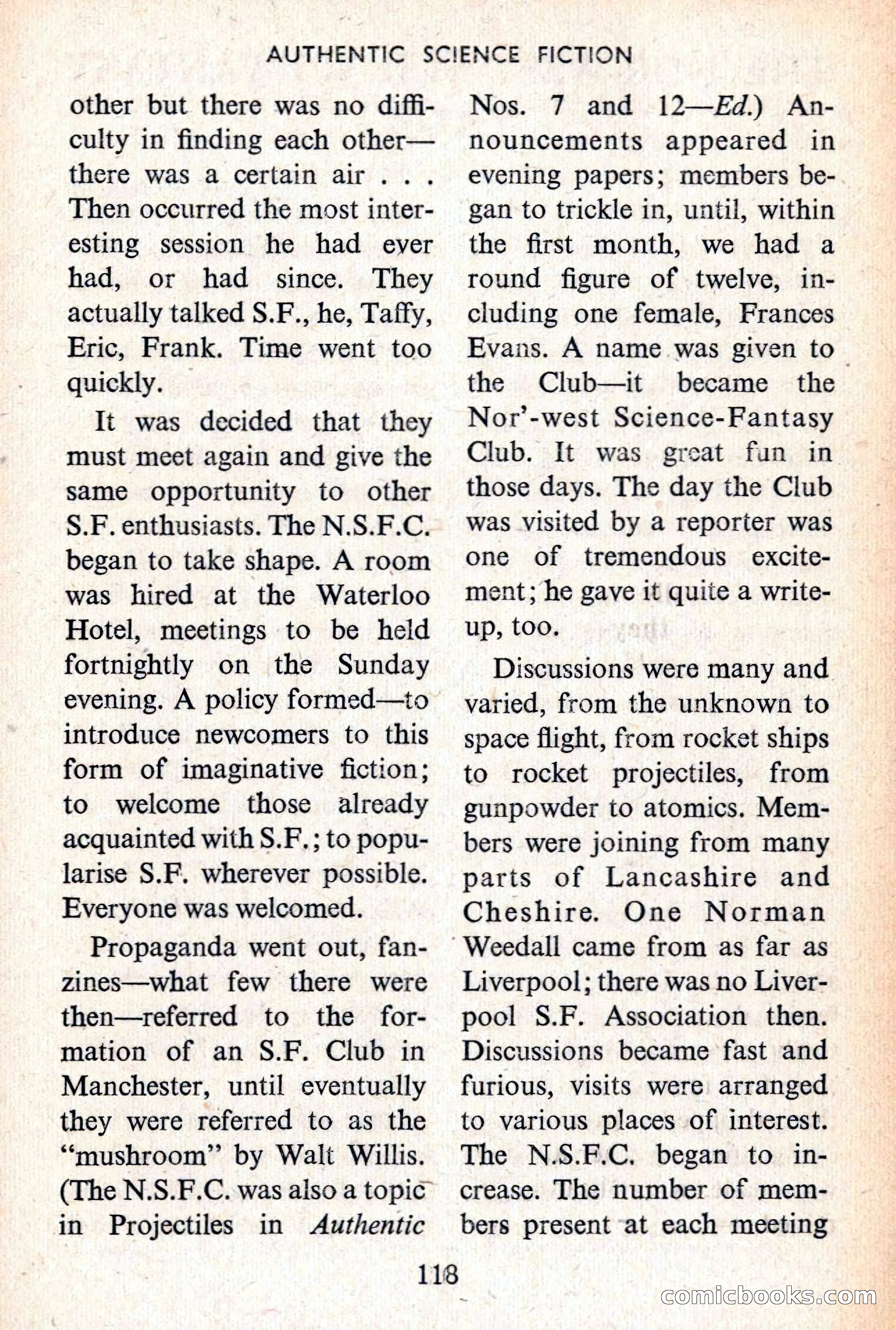 Authentic Science Fiction Monthly No. 50 — page 119 of 146