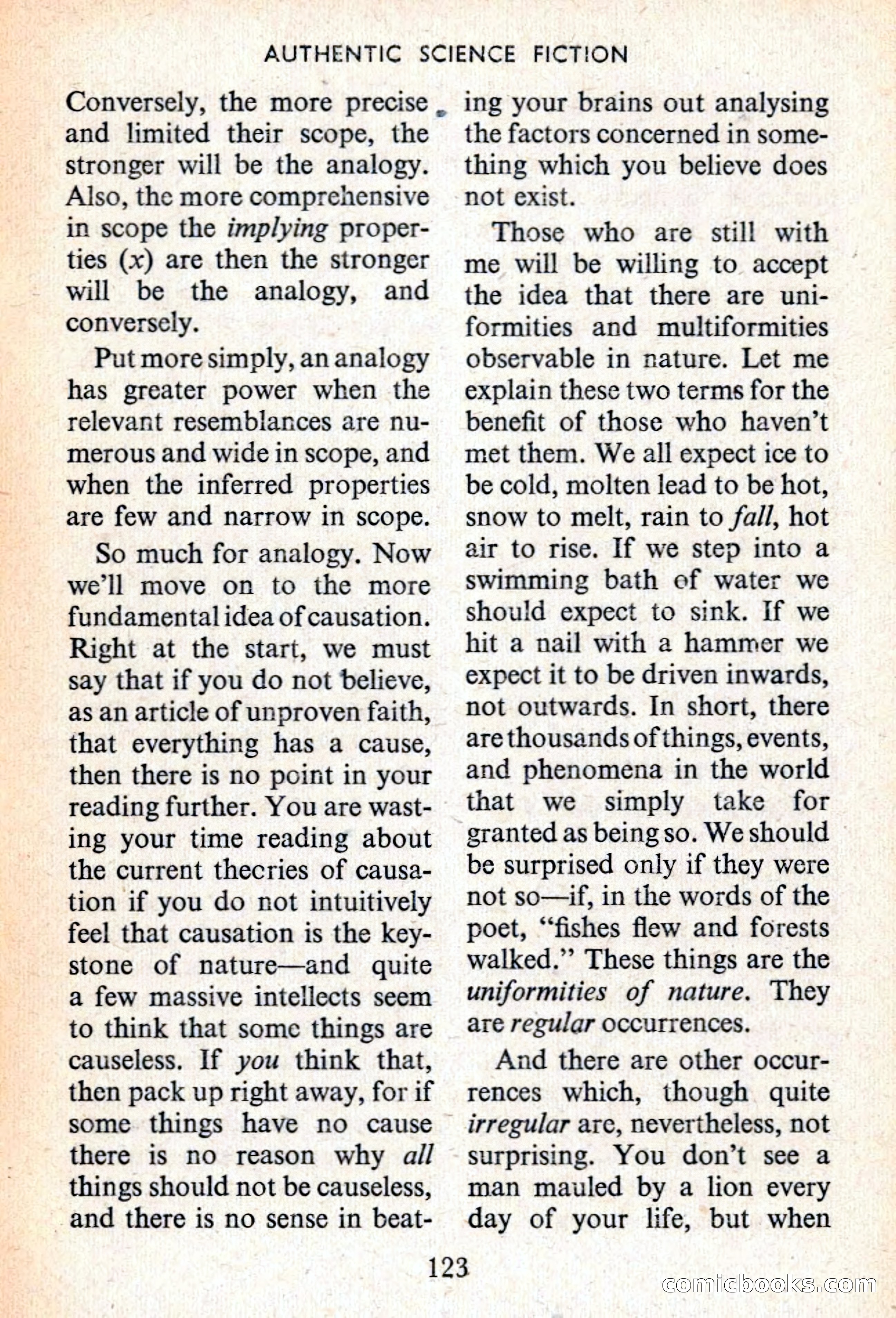 Authentic Science Fiction Monthly No. 50 — page 124 of 146