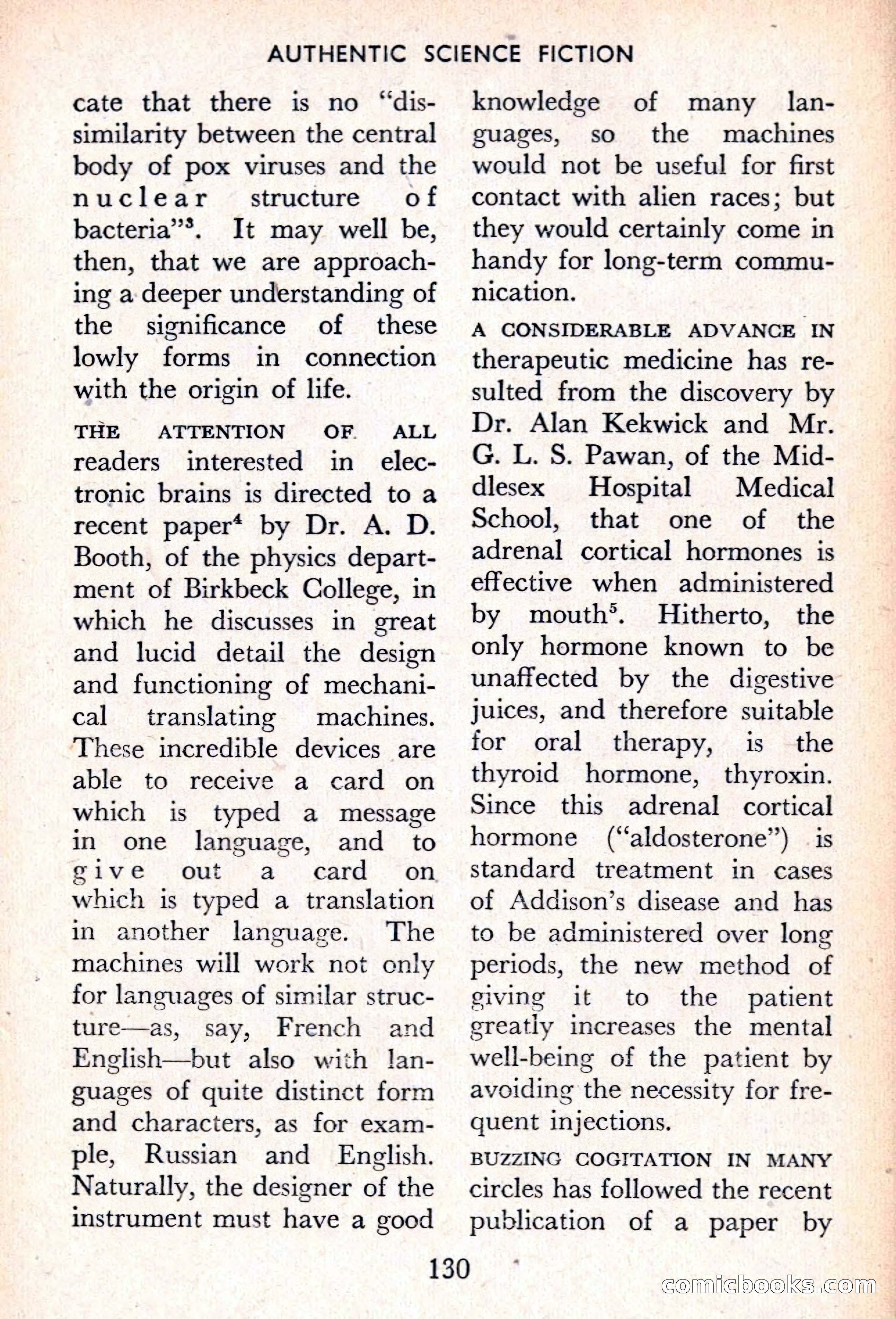 Authentic Science Fiction Monthly No. 50 — page 131 of 146
