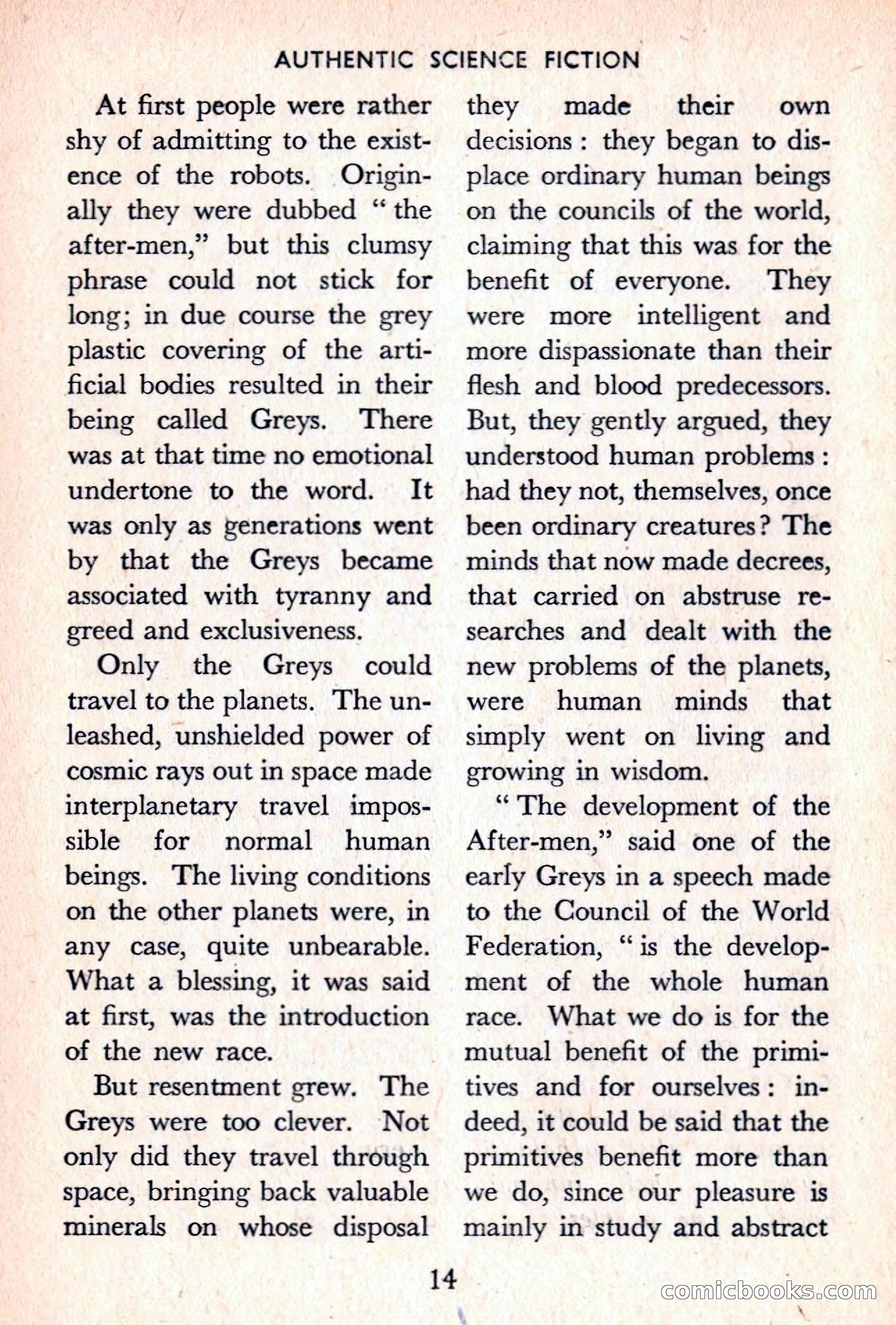 Authentic Science Fiction Monthly, No. 51 — page 15 of 146