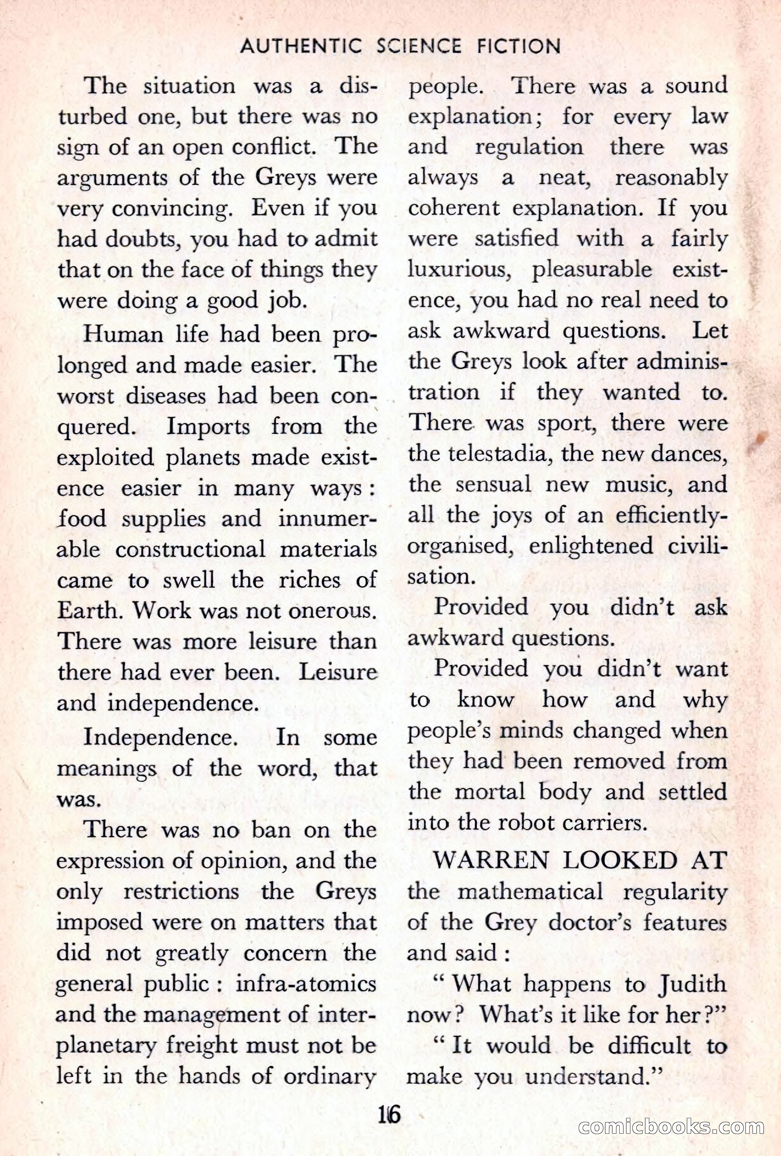Authentic Science Fiction Monthly, No. 51 — page 17 of 146