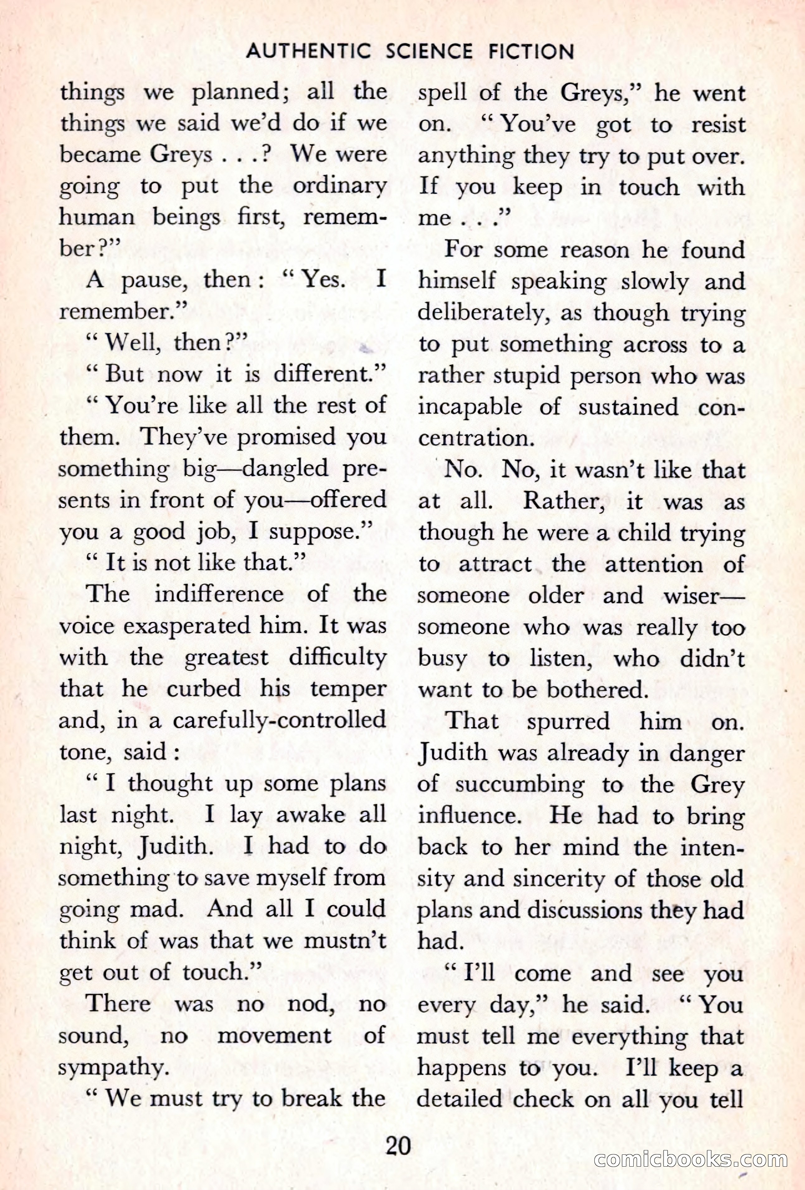 Authentic Science Fiction Monthly, No. 51 — page 21 of 146