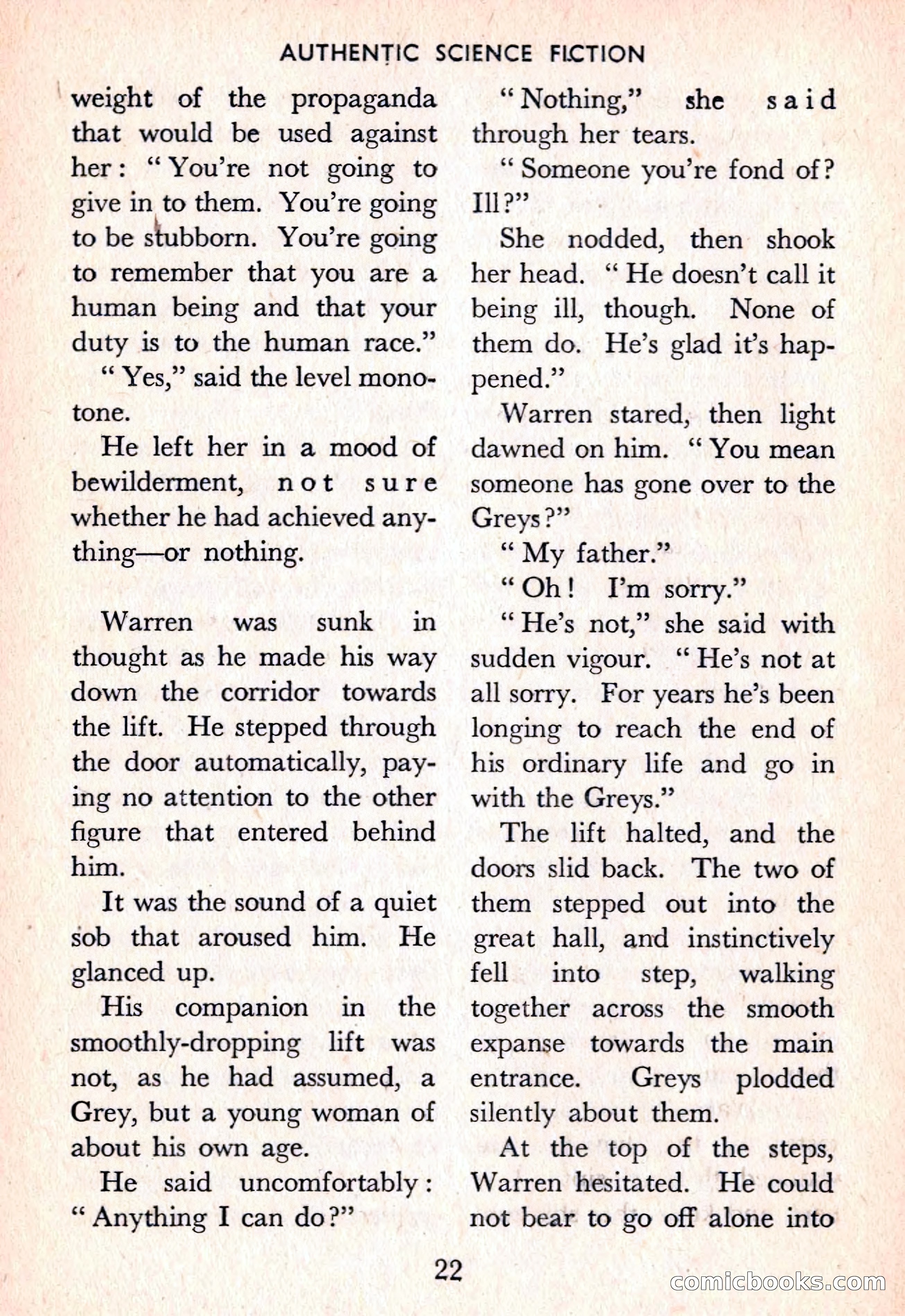 Authentic Science Fiction Monthly, No. 51 — page 23 of 146