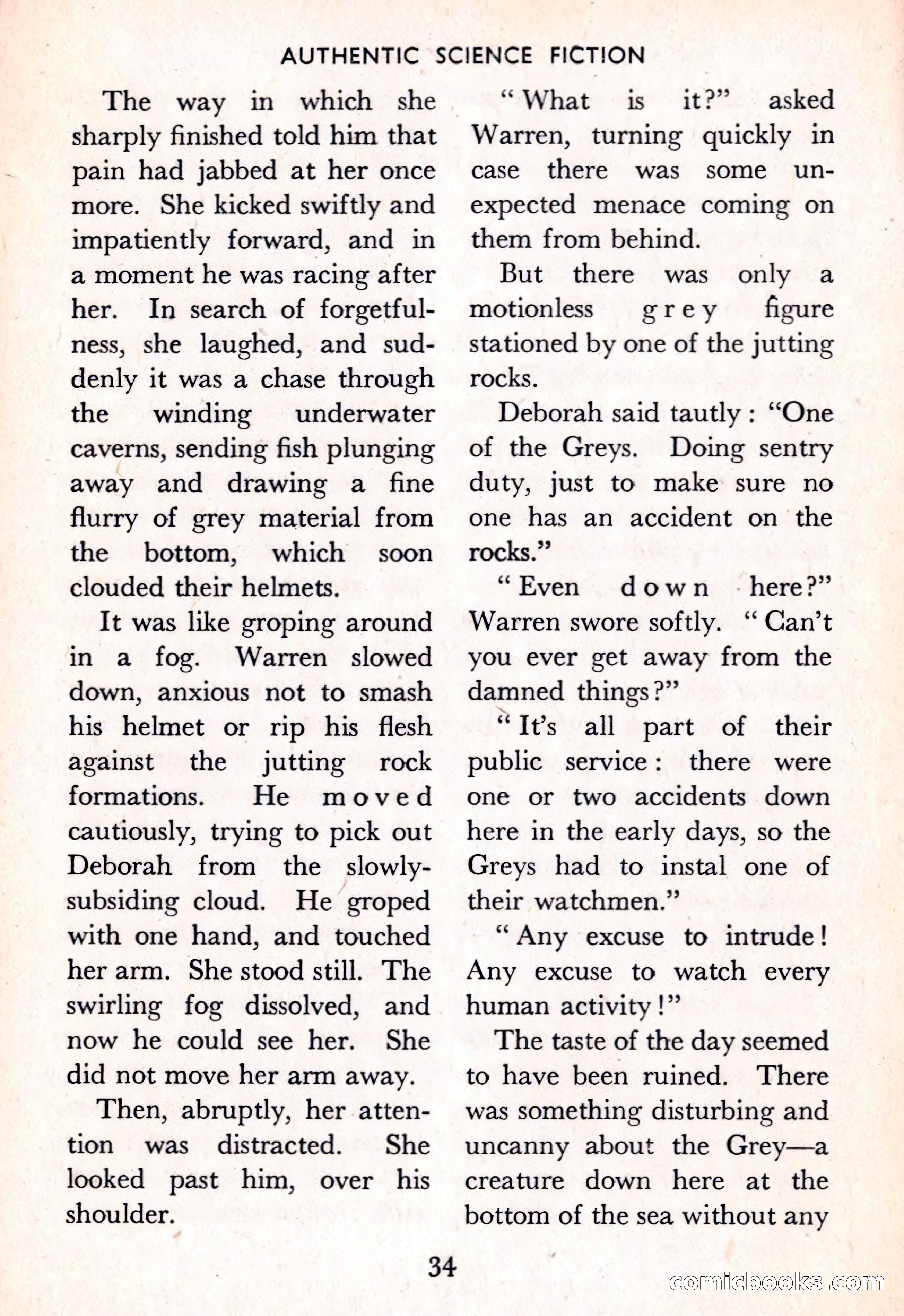 Authentic Science Fiction Monthly, No. 51 — page 35 of 146