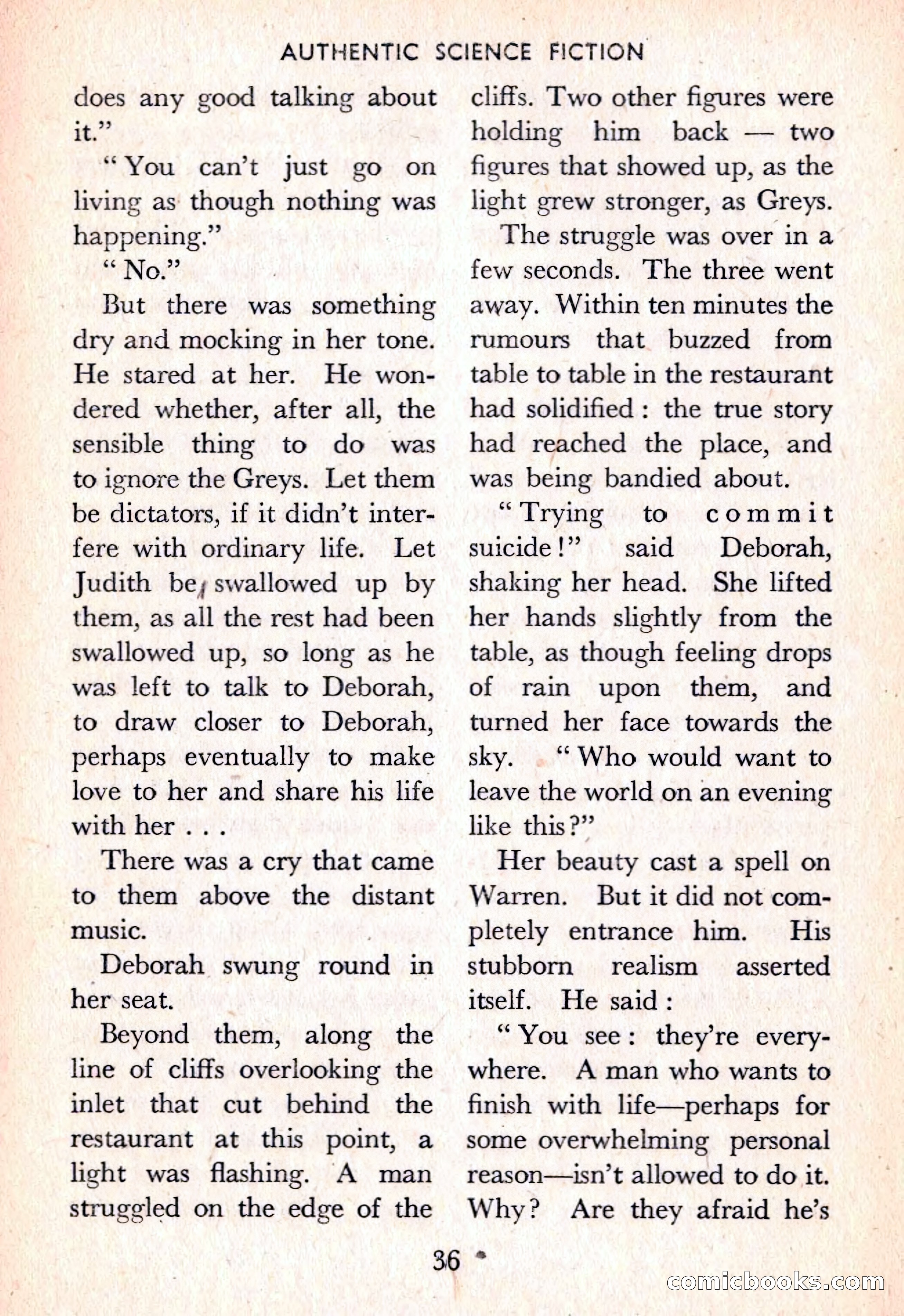 Authentic Science Fiction Monthly, No. 51 — page 37 of 146