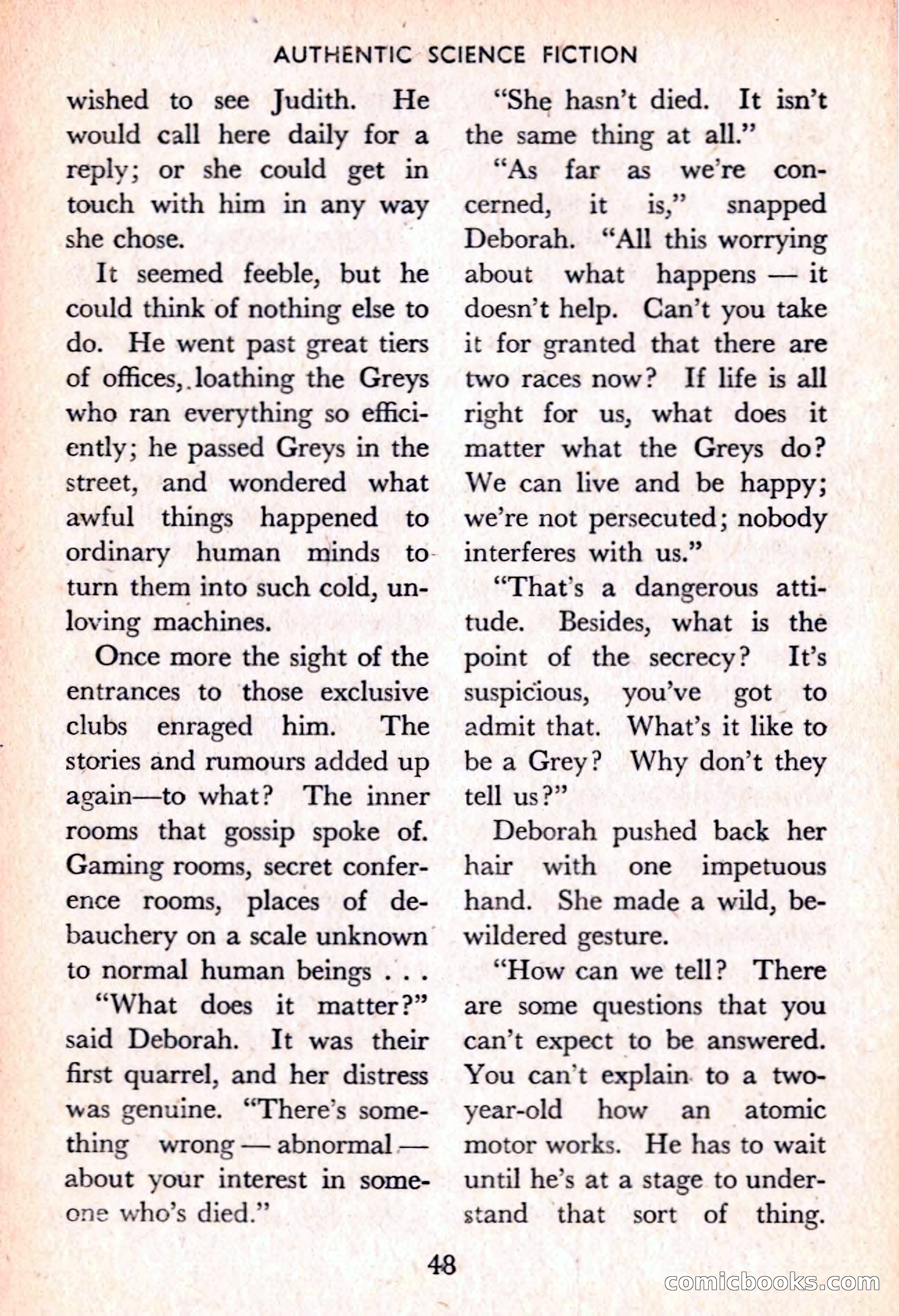 Authentic Science Fiction Monthly, No. 51 — page 49 of 146