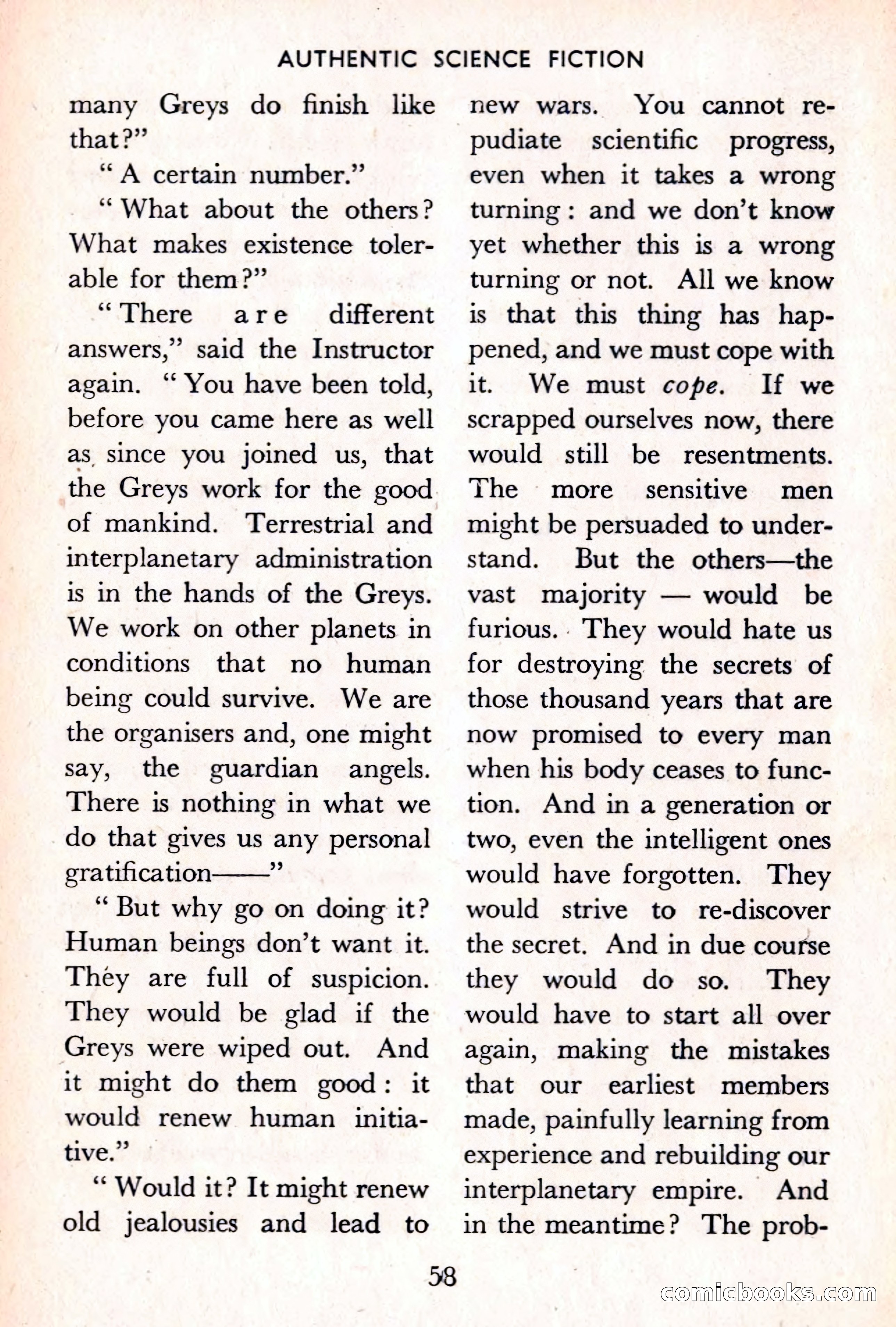 Authentic Science Fiction Monthly, No. 51 — page 59 of 146