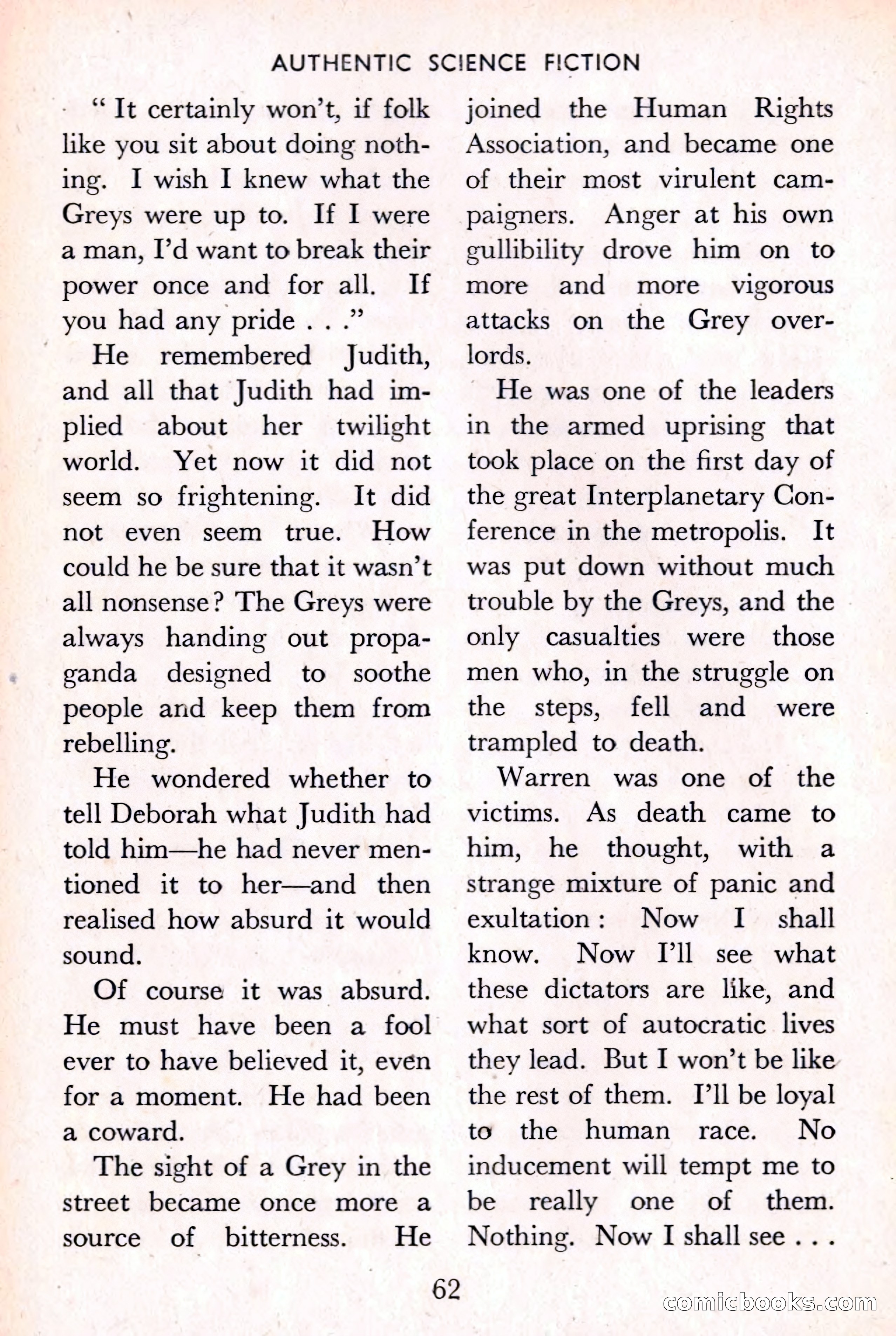Authentic Science Fiction Monthly, No. 51 — page 63 of 146