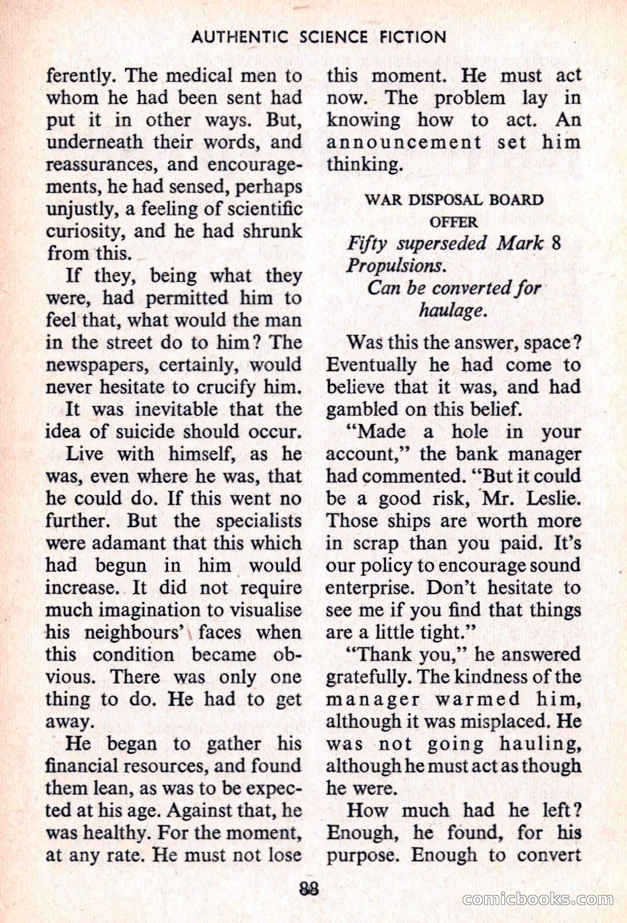 Authentic Science Fiction Monthly, No. 51 — page 89 of 146