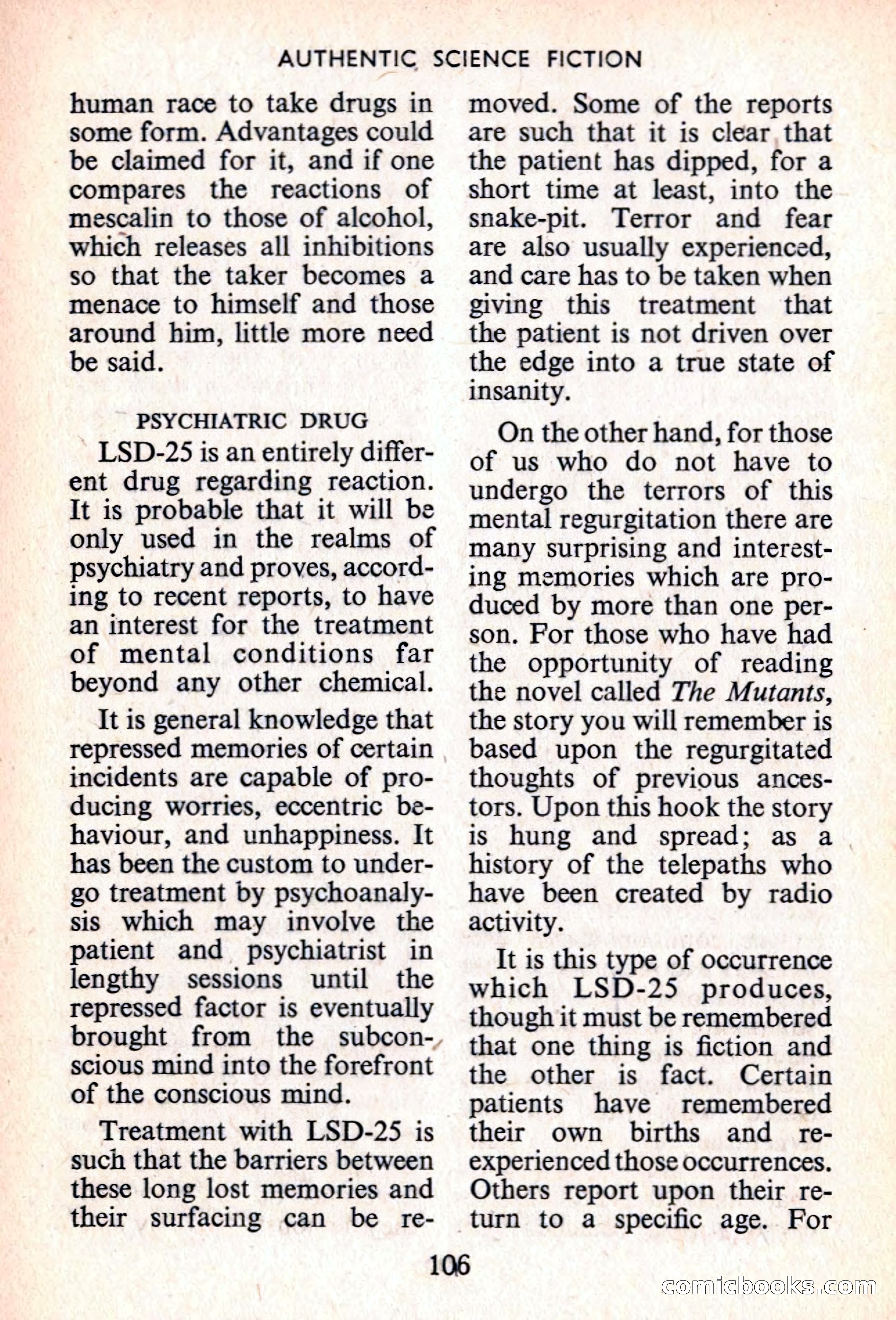 Authentic Science Fiction Monthly, No. 51 — page 107 of 146
