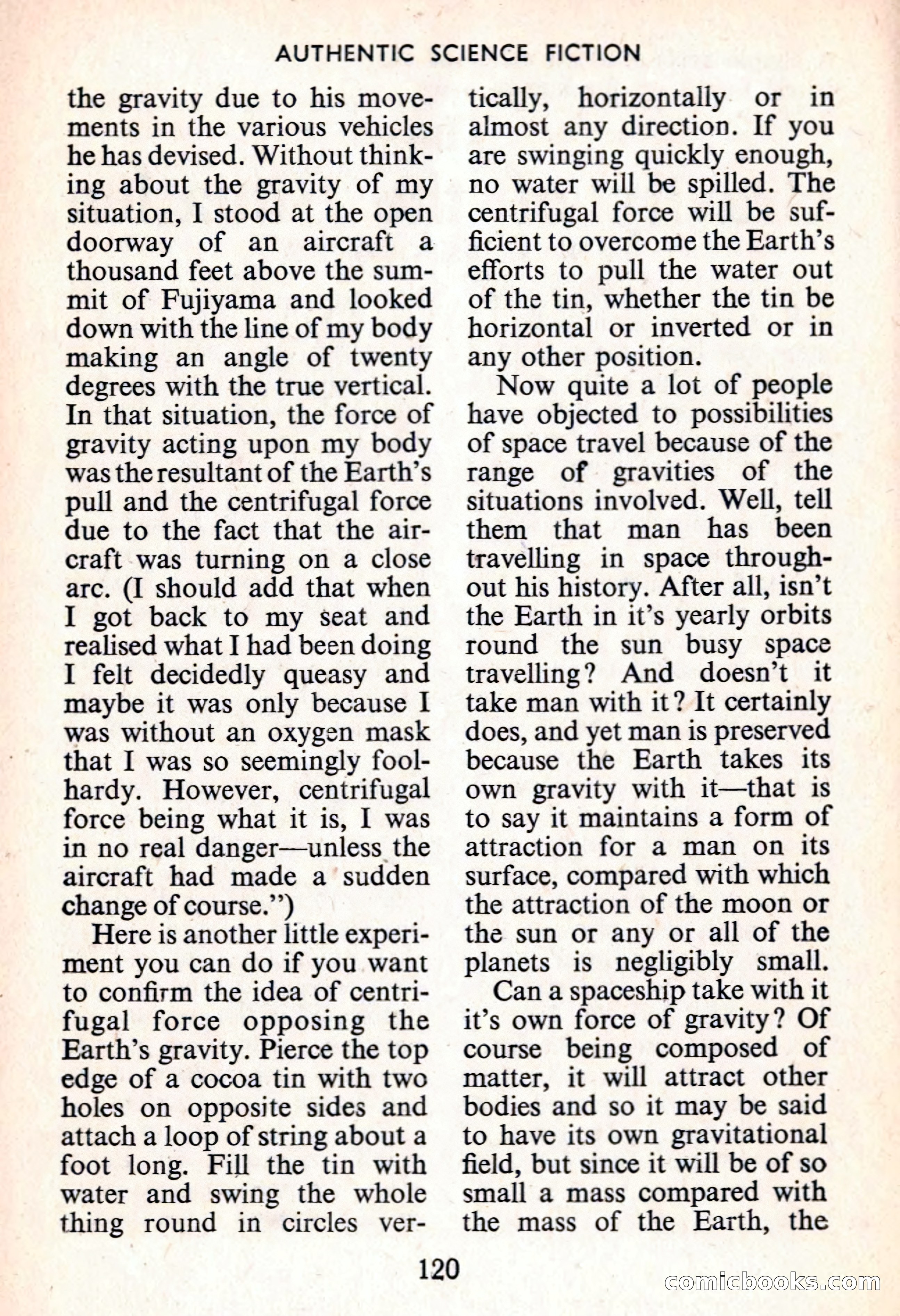 Authentic Science Fiction Monthly, No. 51 — page 121 of 146