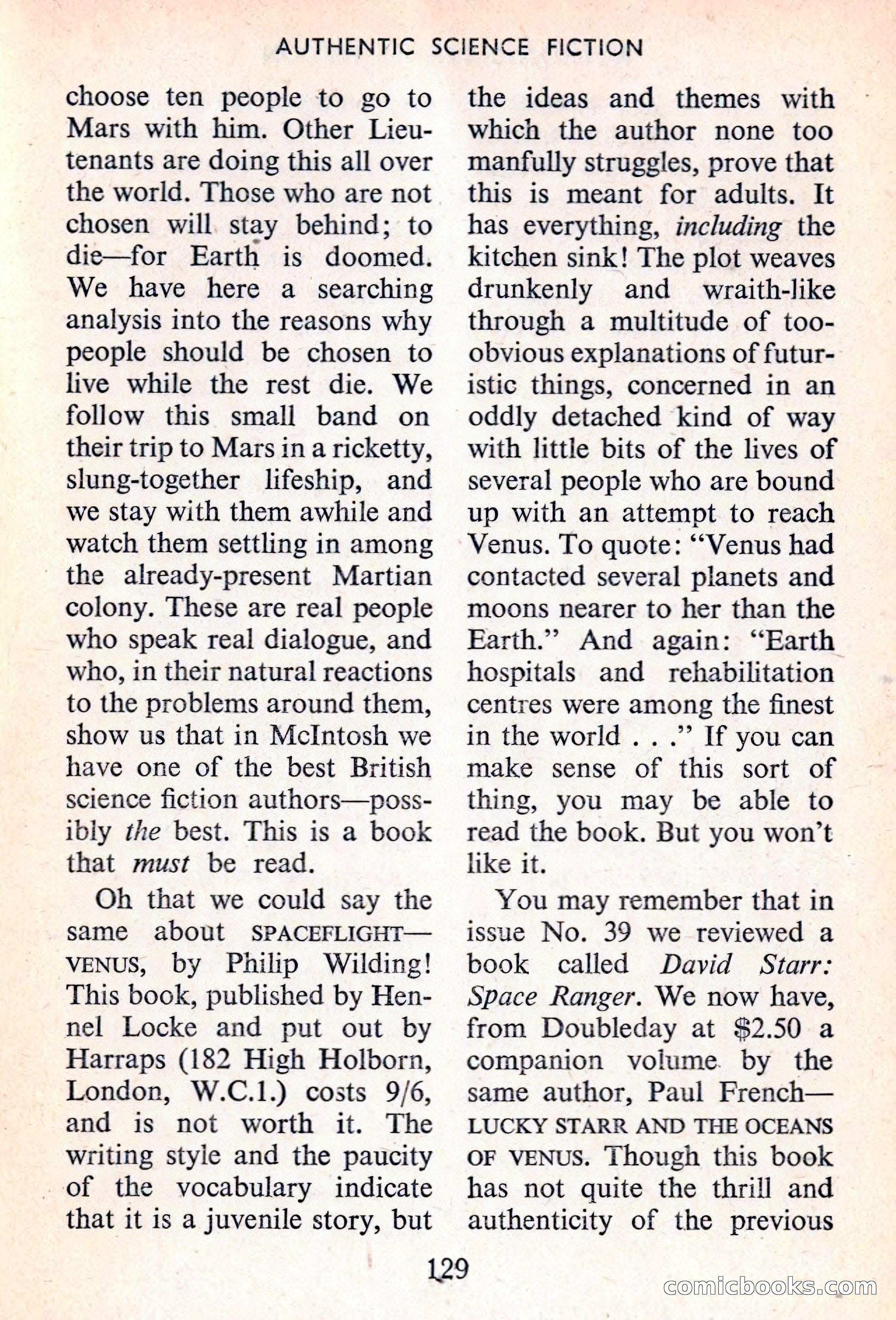 Authentic Science Fiction Monthly, No. 51 — page 130 of 146