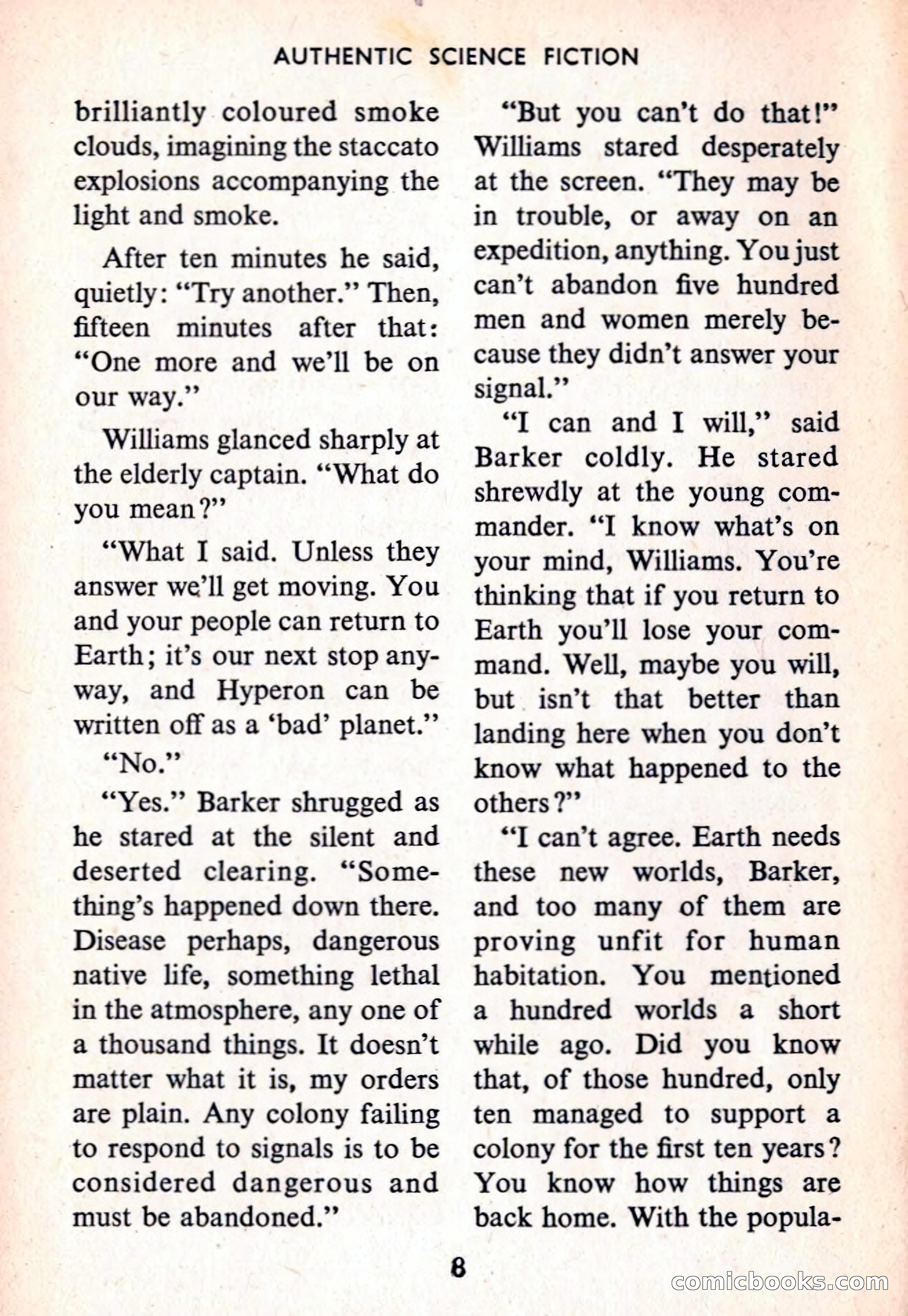 Authentic Science Fiction Monthly No. 52 — page 9 of 146