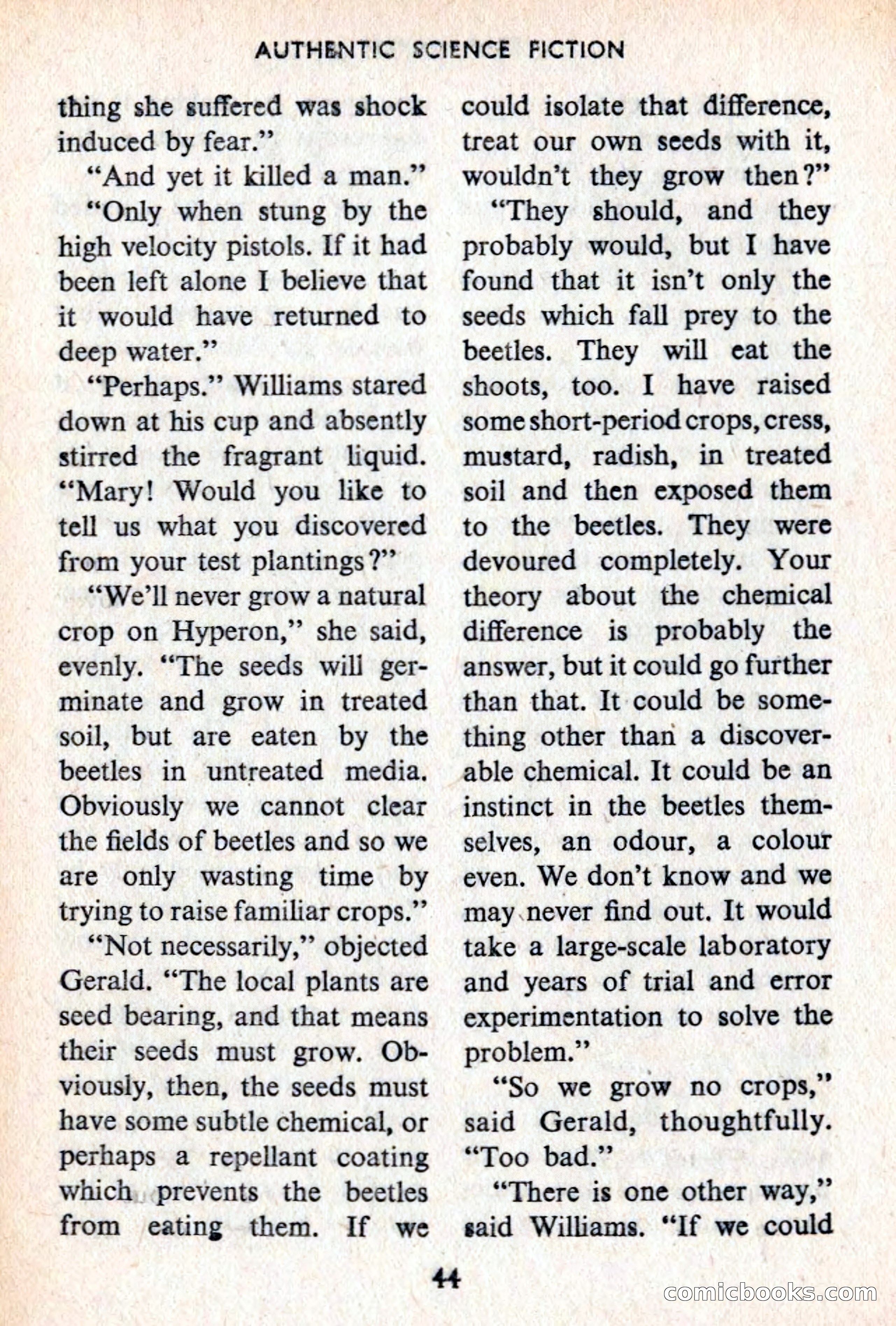 Authentic Science Fiction Monthly No. 52 — page 45 of 146