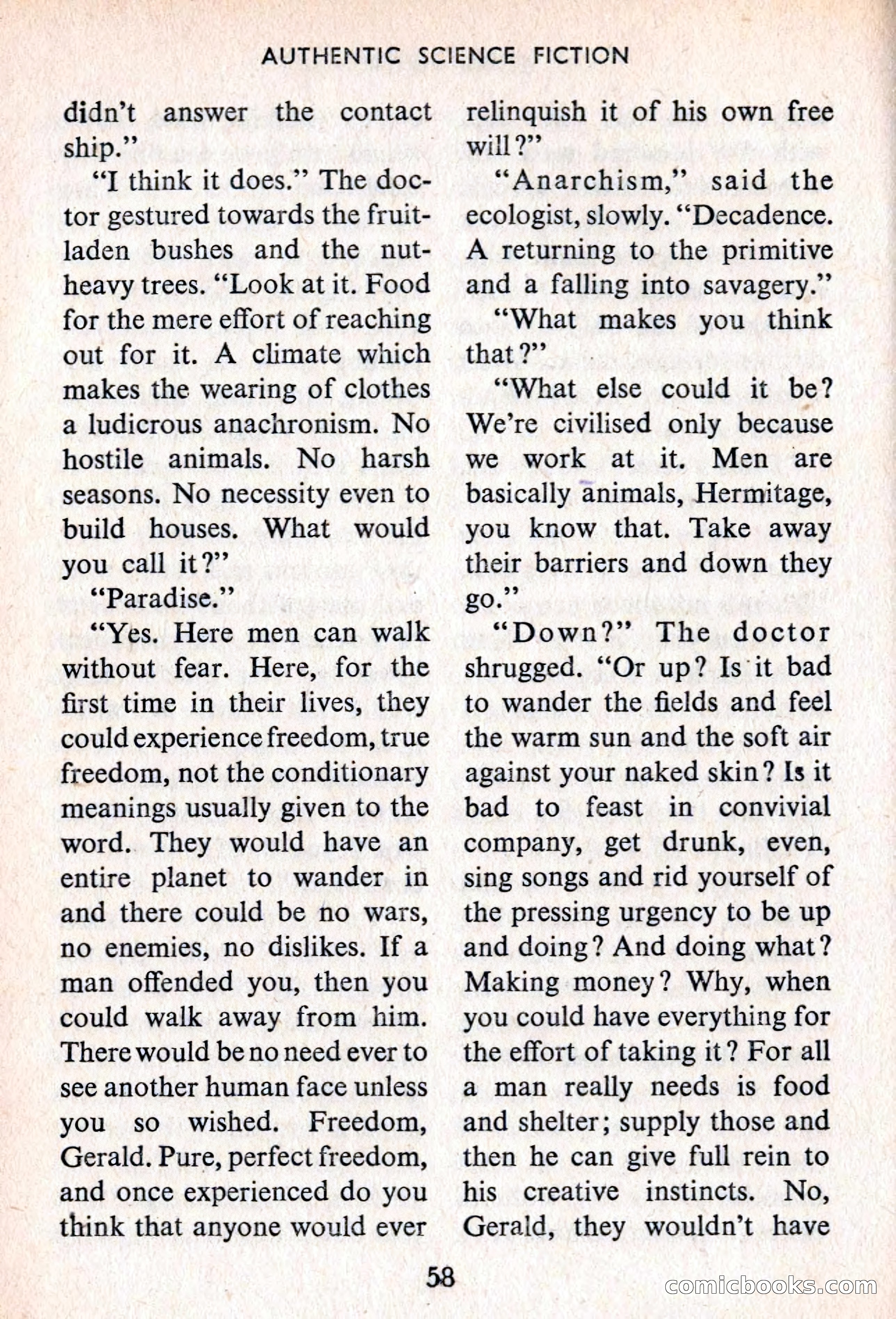 Authentic Science Fiction Monthly No. 52 — page 59 of 146
