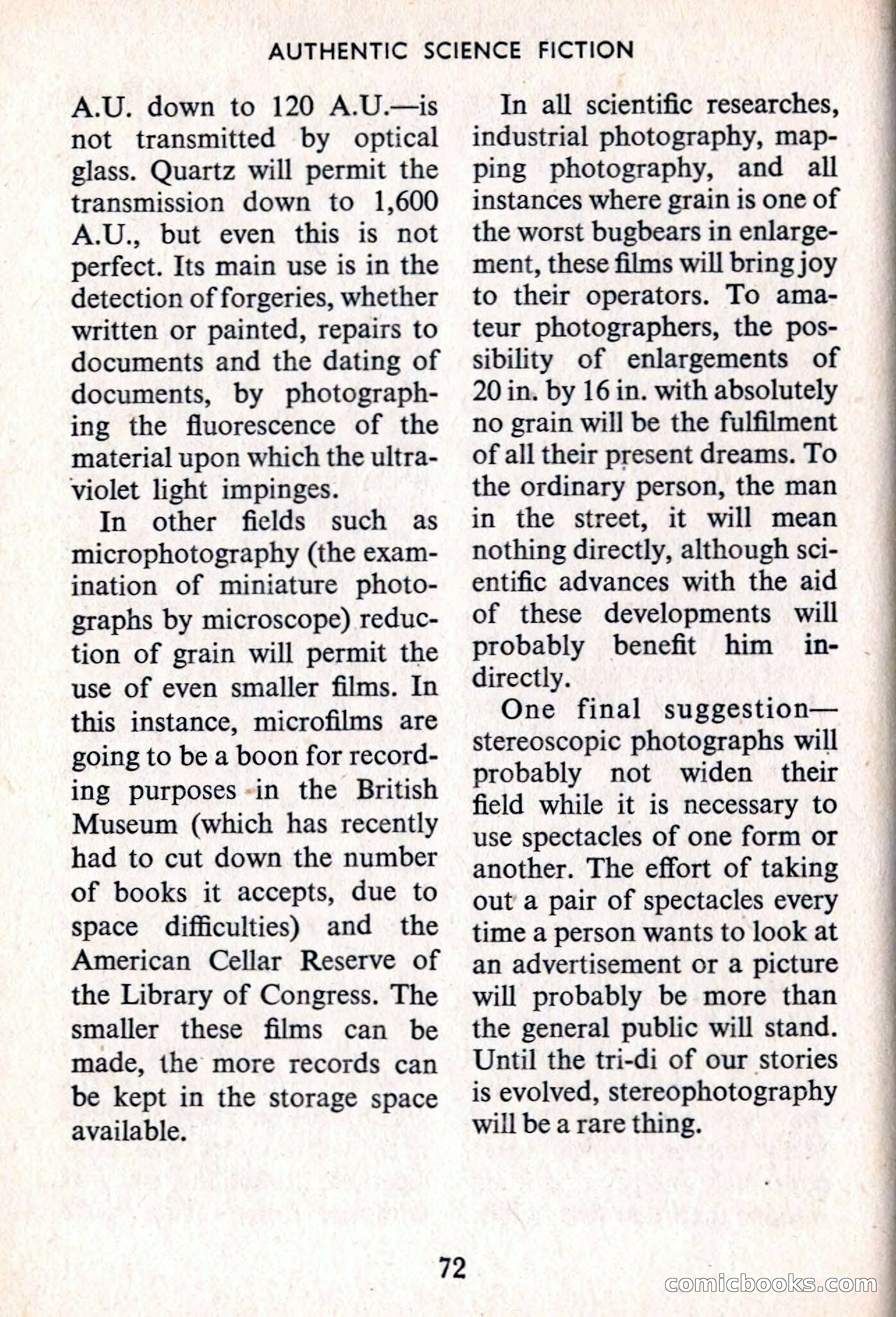 Authentic Science Fiction Monthly No. 52 — page 73 of 146