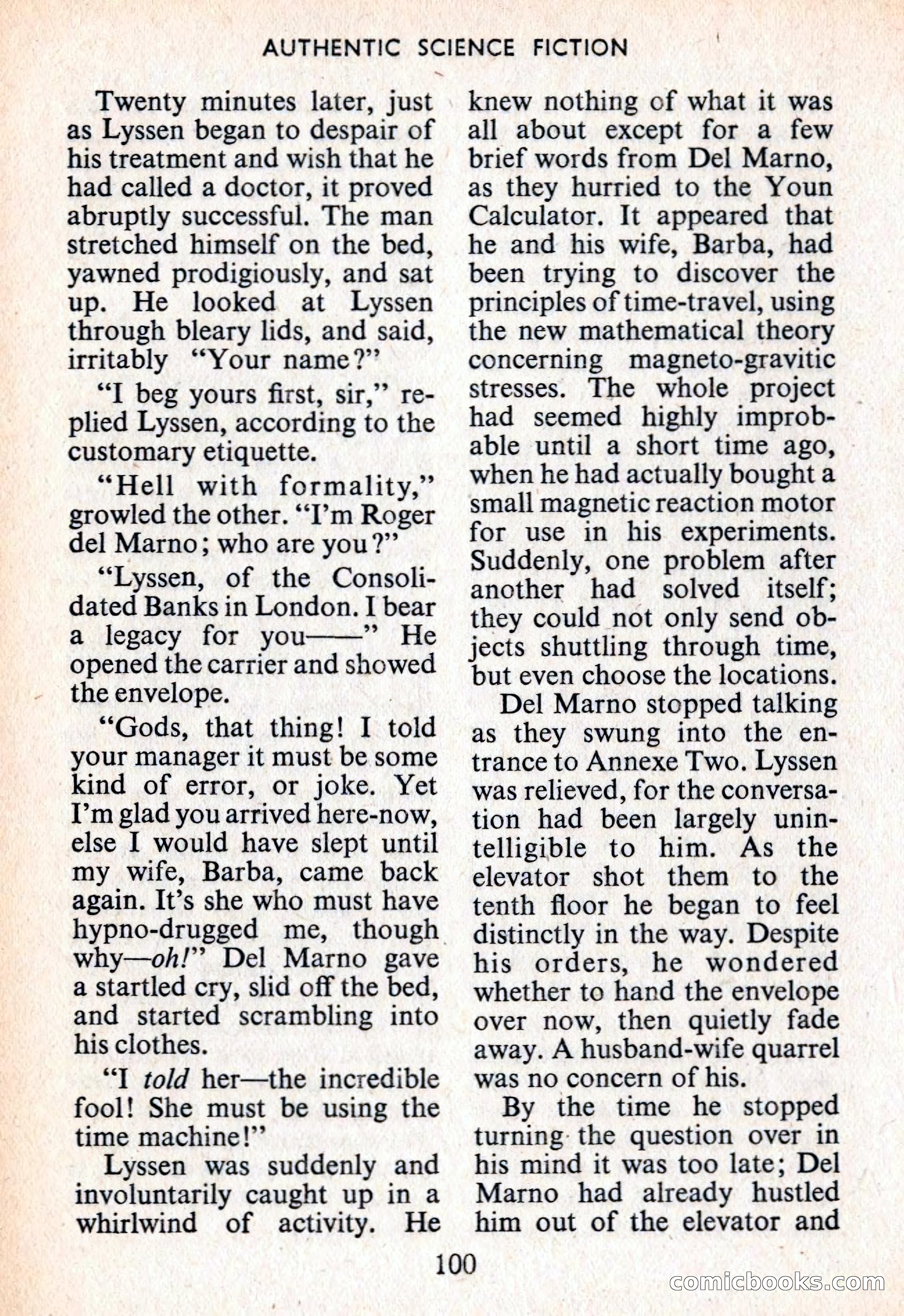 Authentic Science Fiction Monthly No. 52 — page 101 of 146