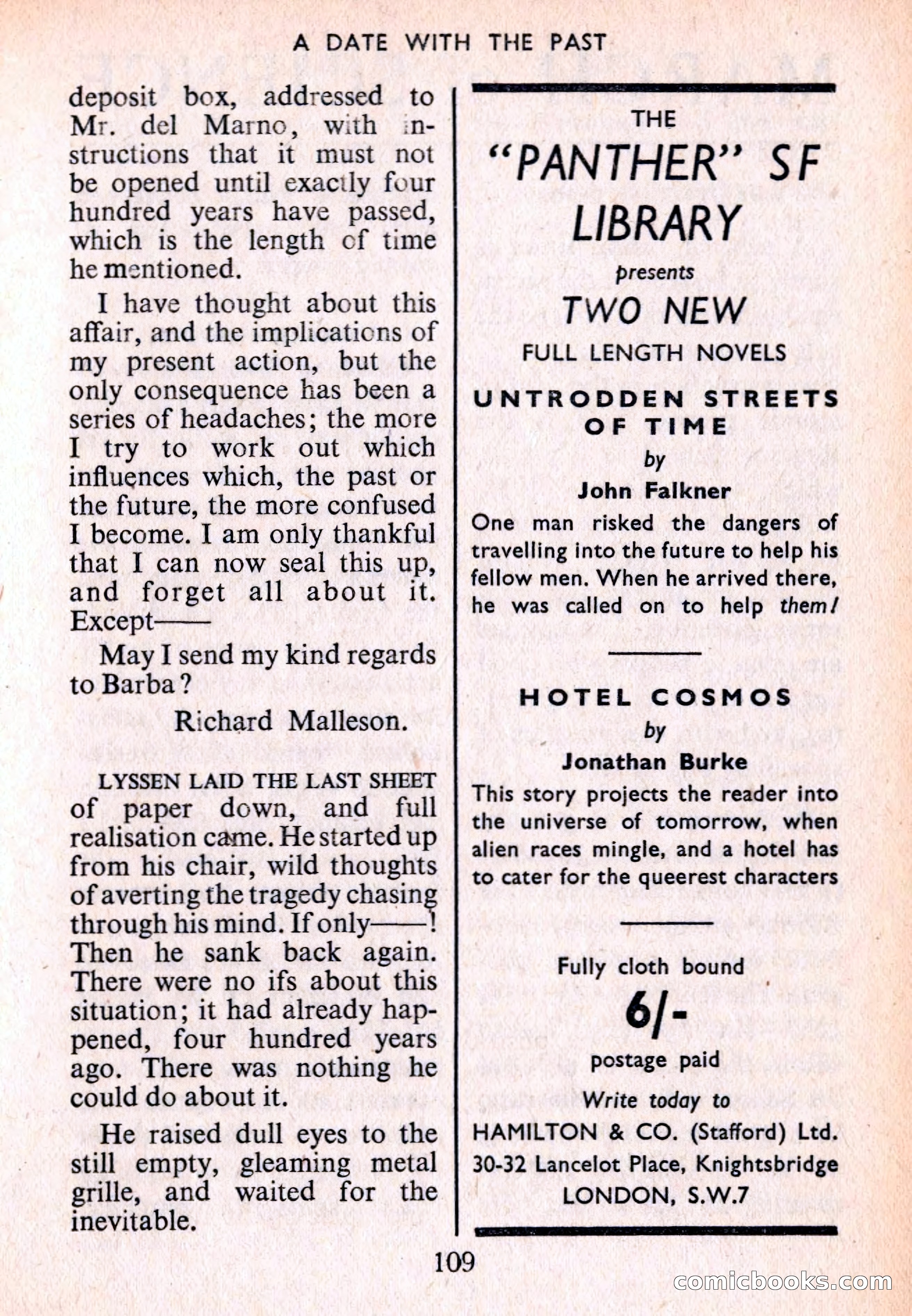 Authentic Science Fiction Monthly No. 52 — page 110 of 146