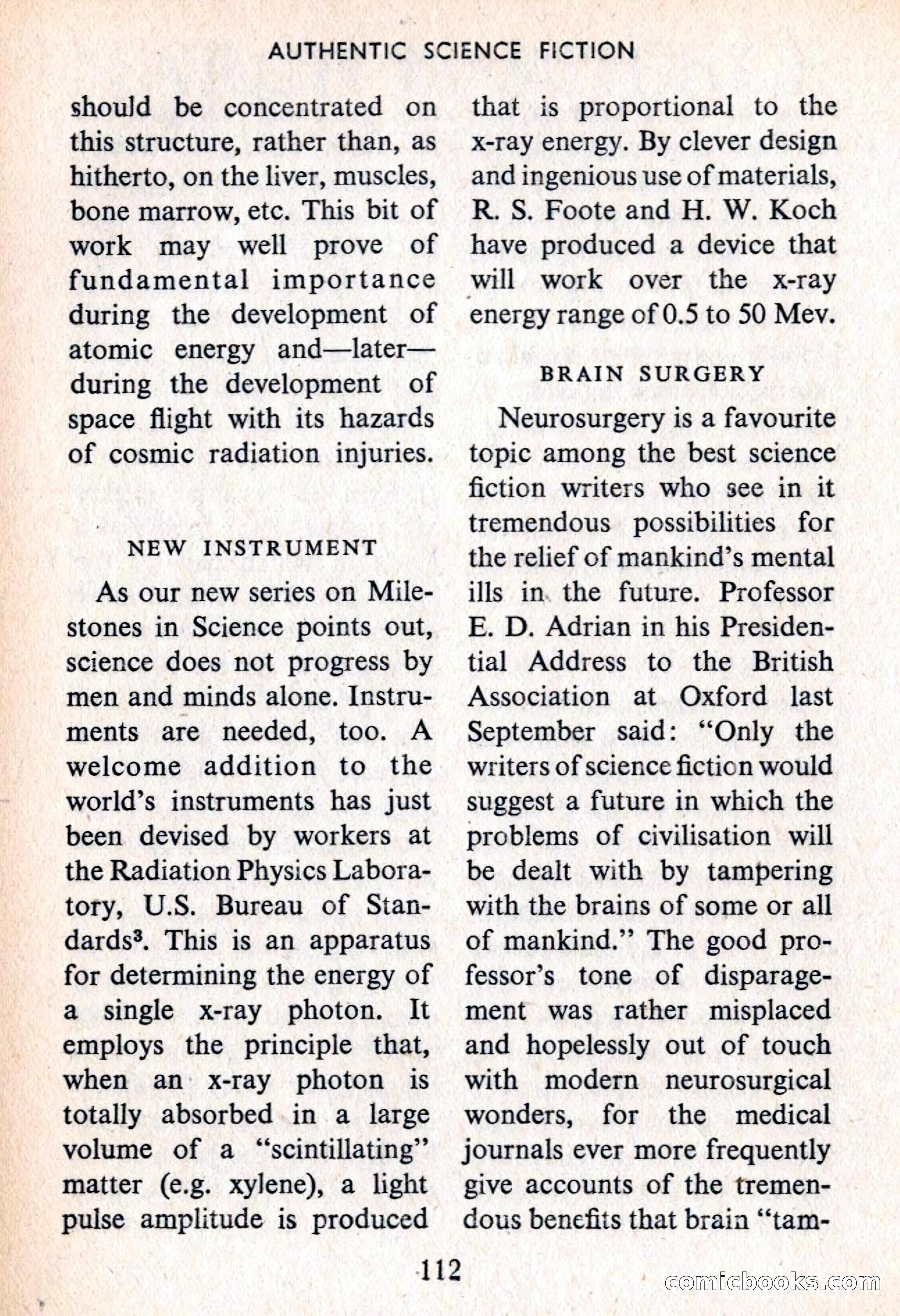 Authentic Science Fiction Monthly No. 52 — page 113 of 146
