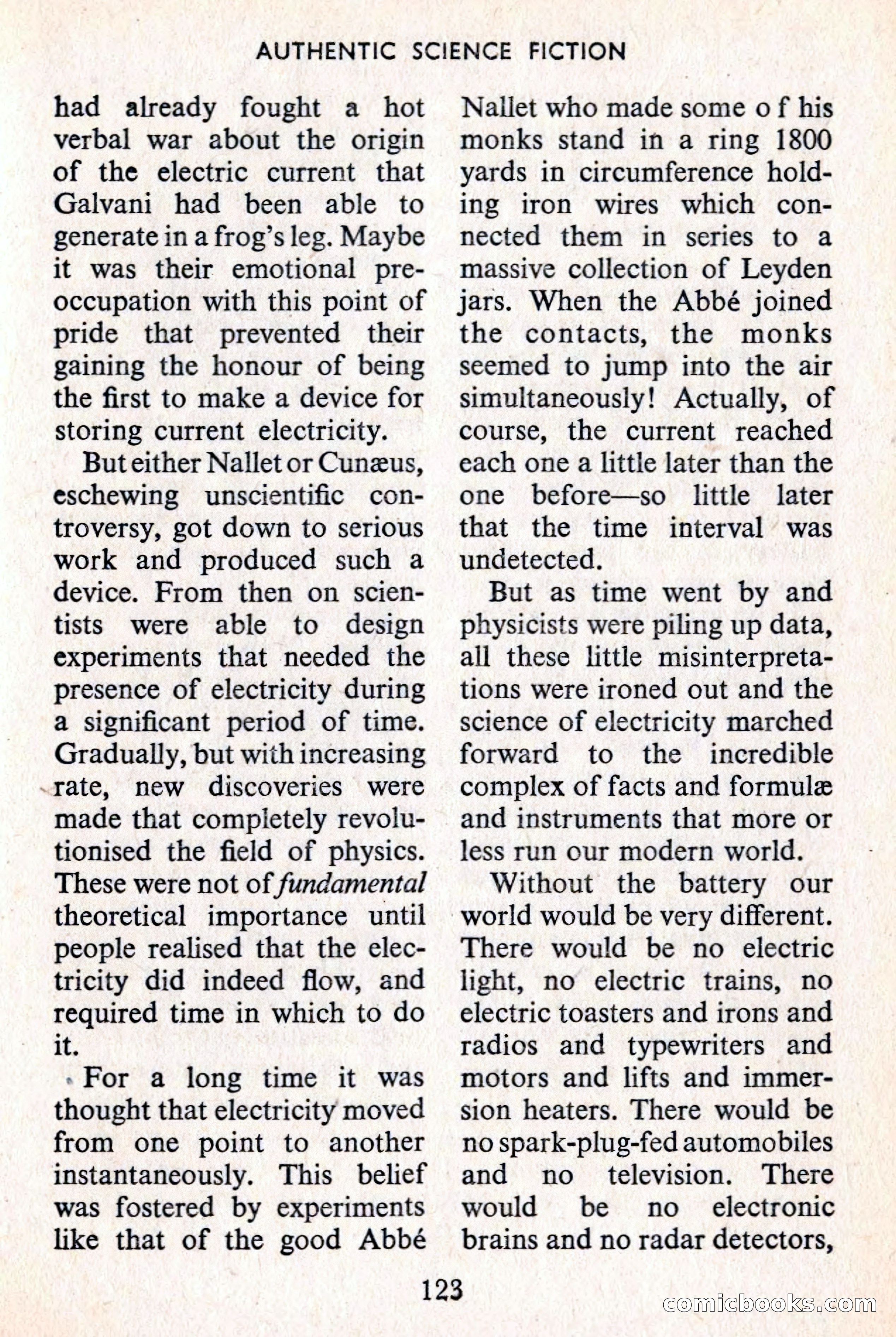 Authentic Science Fiction Monthly No. 52 — page 124 of 146