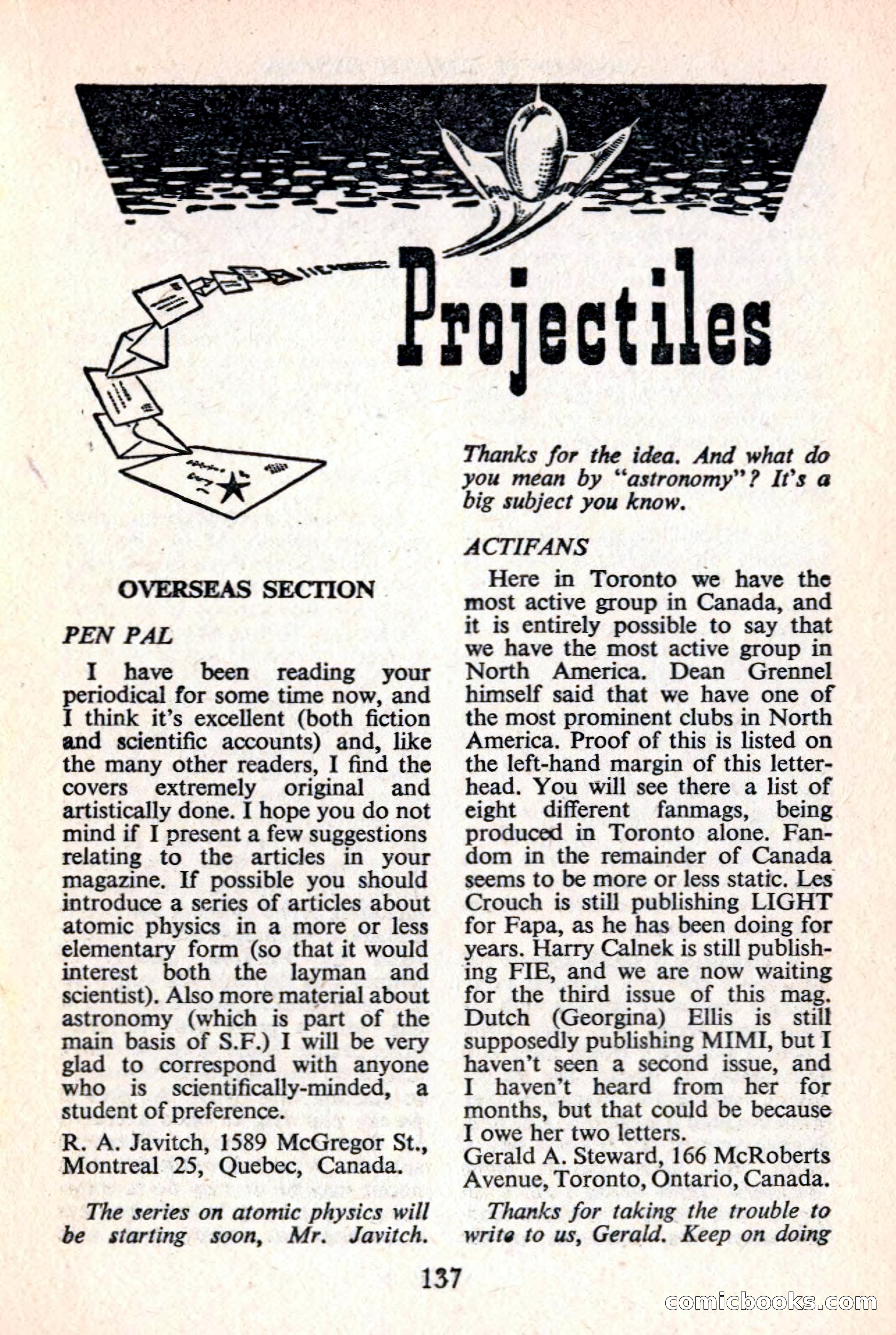 Authentic Science Fiction Monthly No. 52 — page 138 of 146