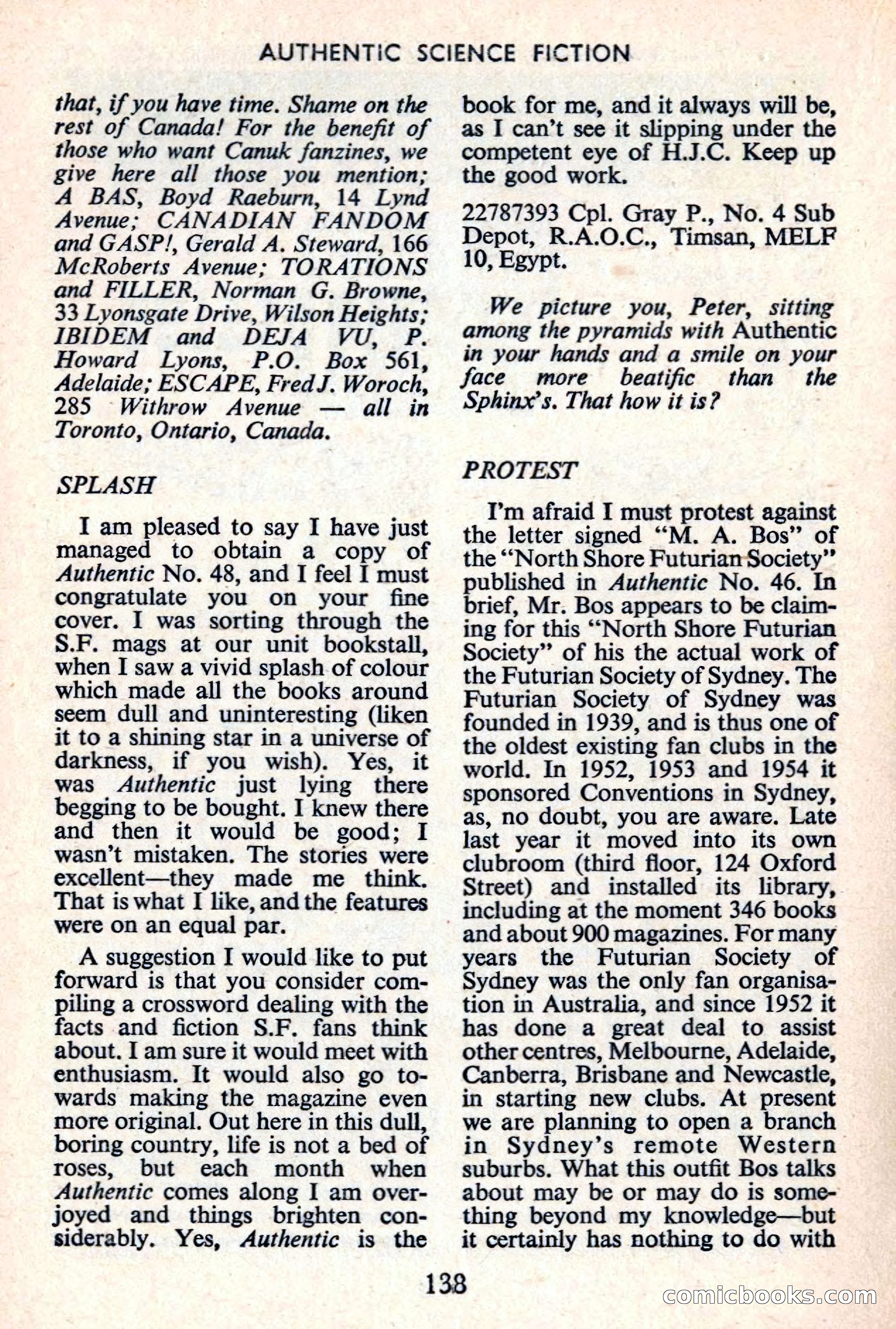 Authentic Science Fiction Monthly No. 52 — page 139 of 146