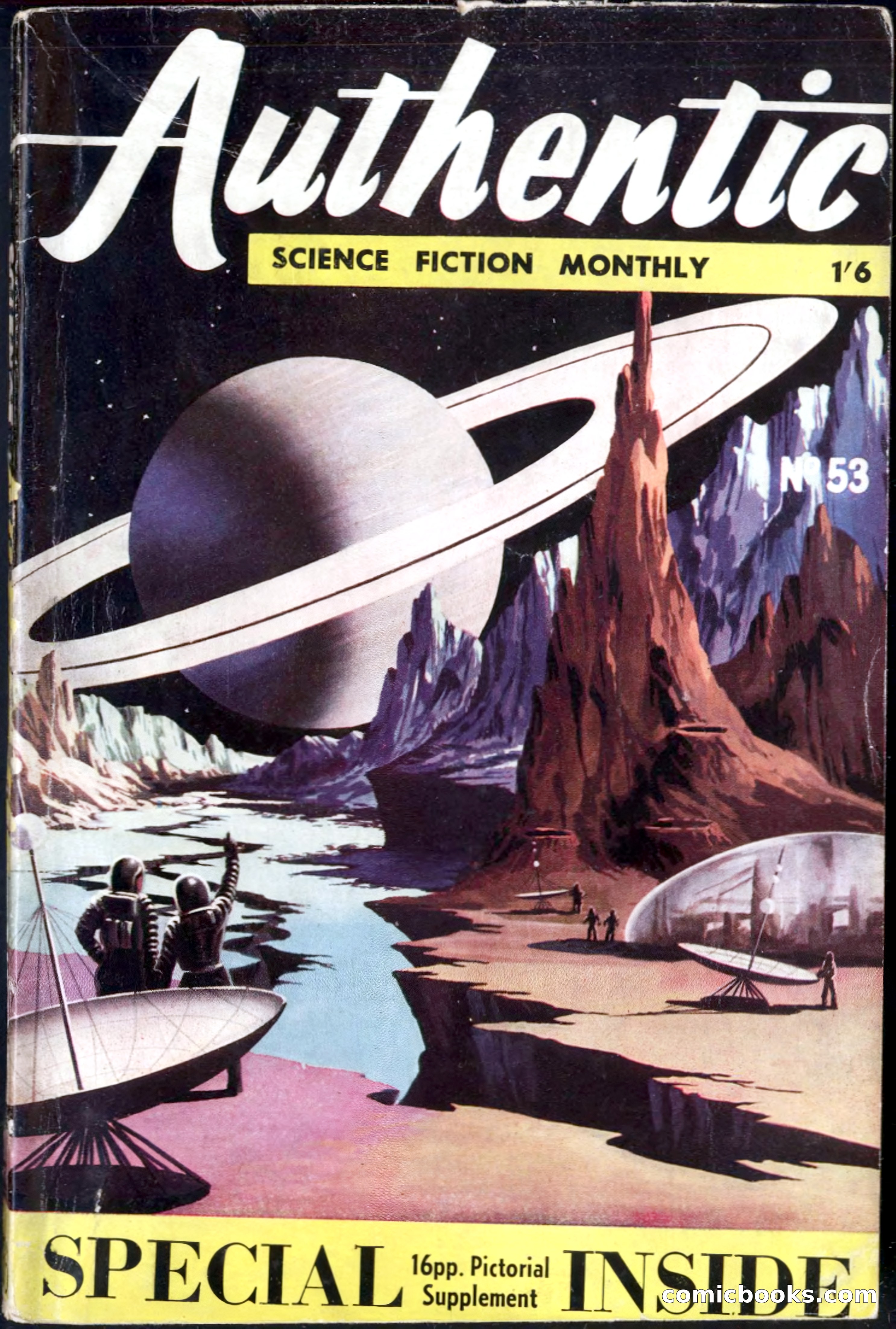 Authentic Science Fiction Monthly No. 53 — page 1 of 146