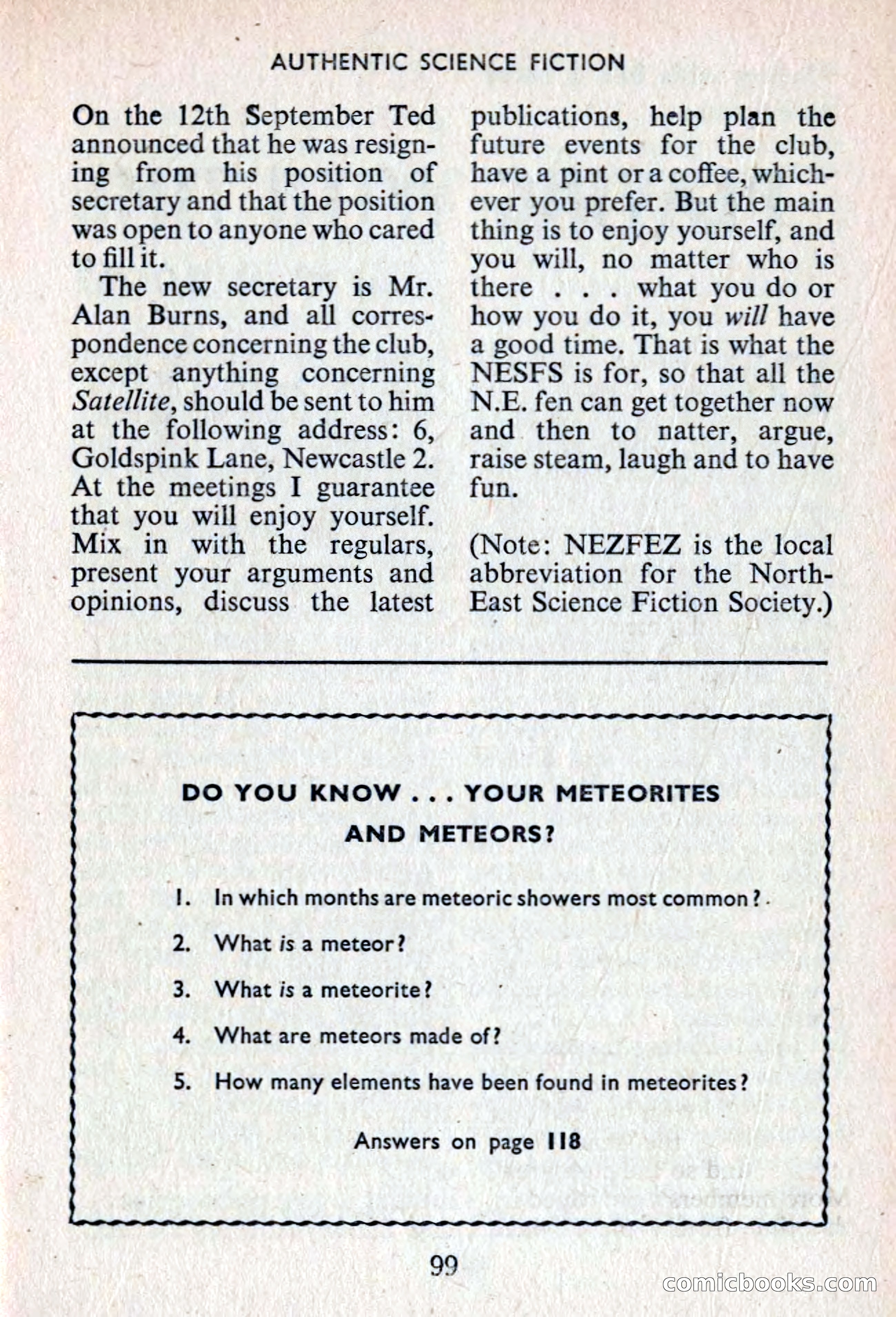 Authentic Science Fiction Monthly No. 53 — page 100 of 146