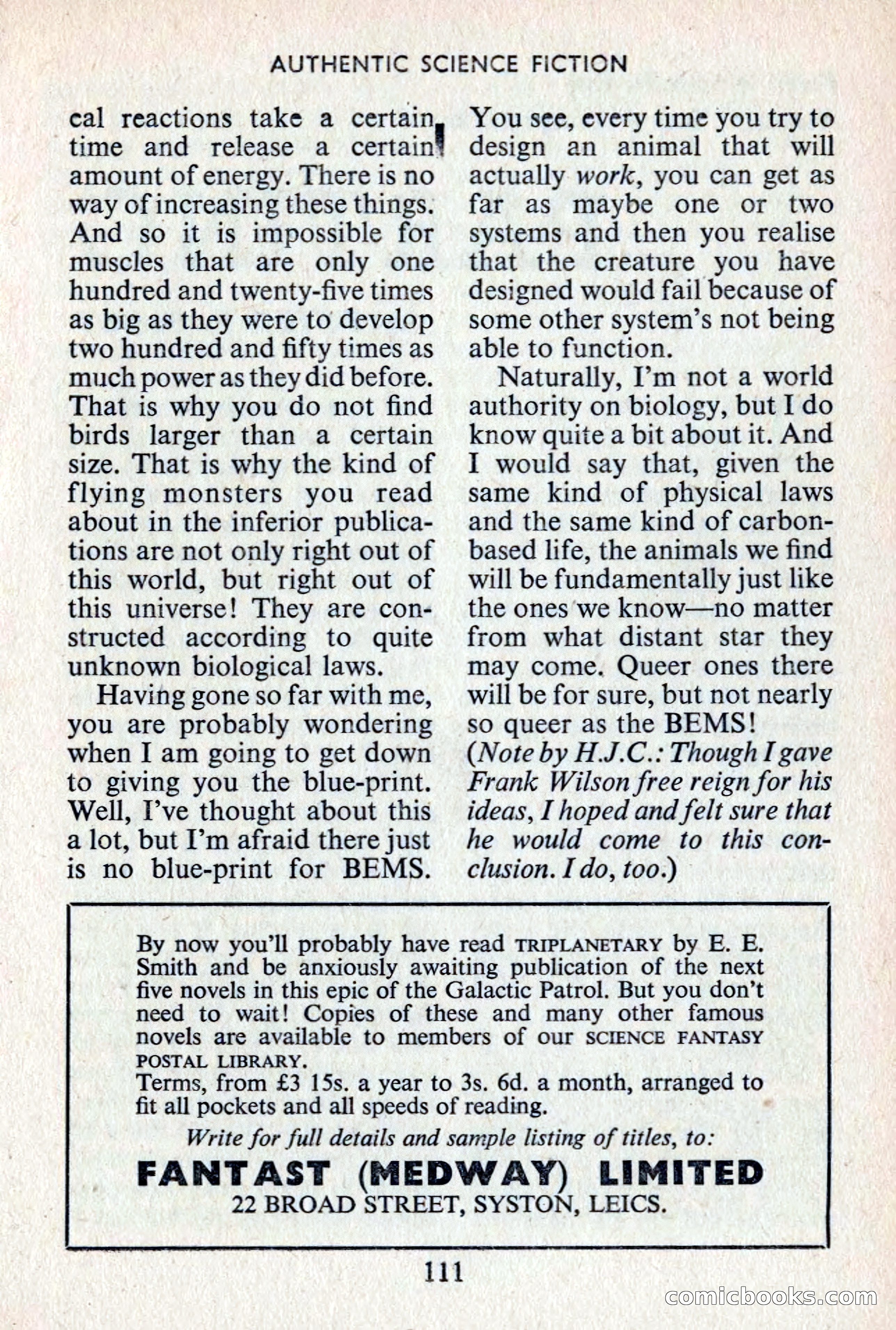 Authentic Science Fiction Monthly No. 53 — page 112 of 146