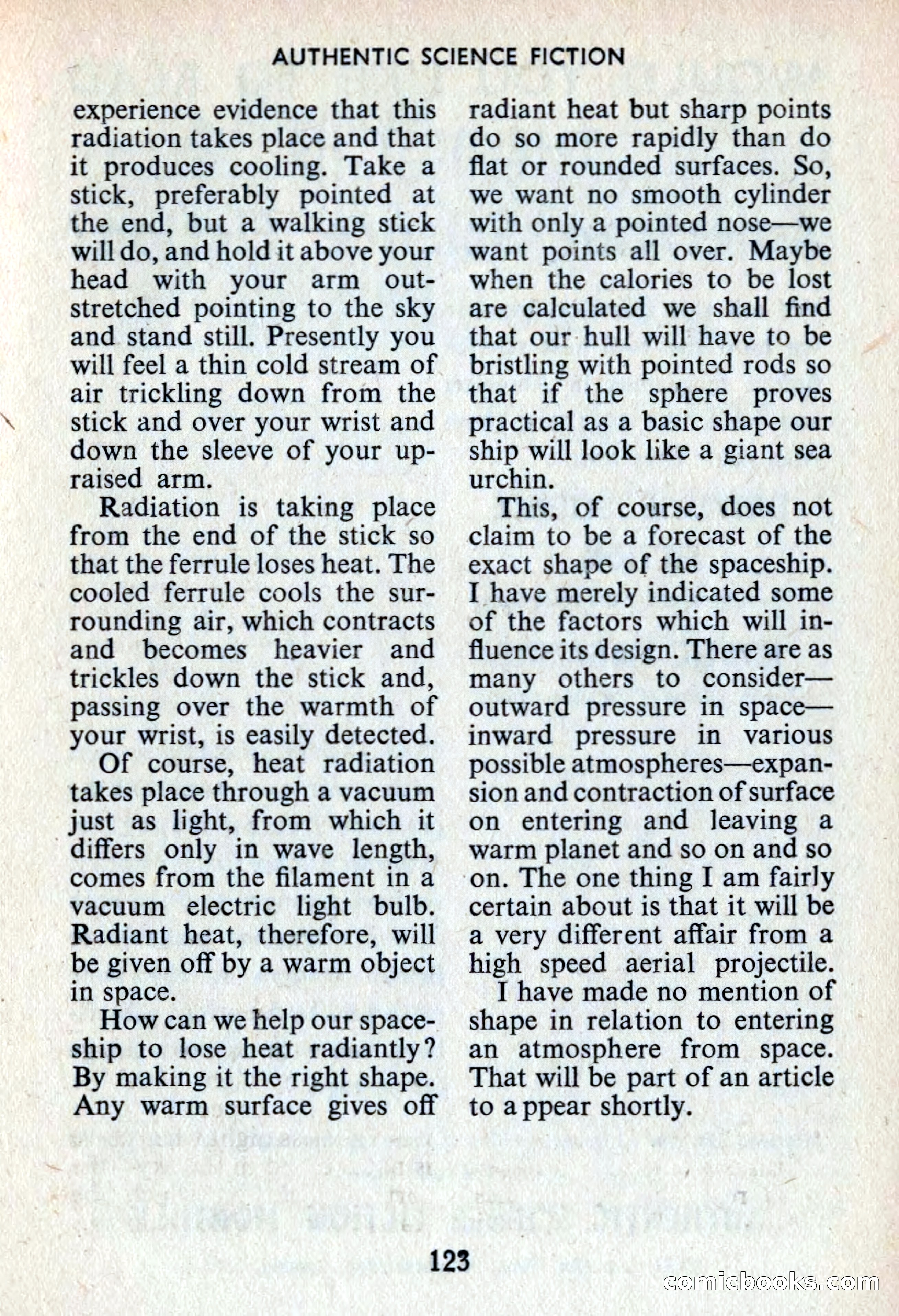 Authentic Science Fiction Monthly No. 53 — page 124 of 146