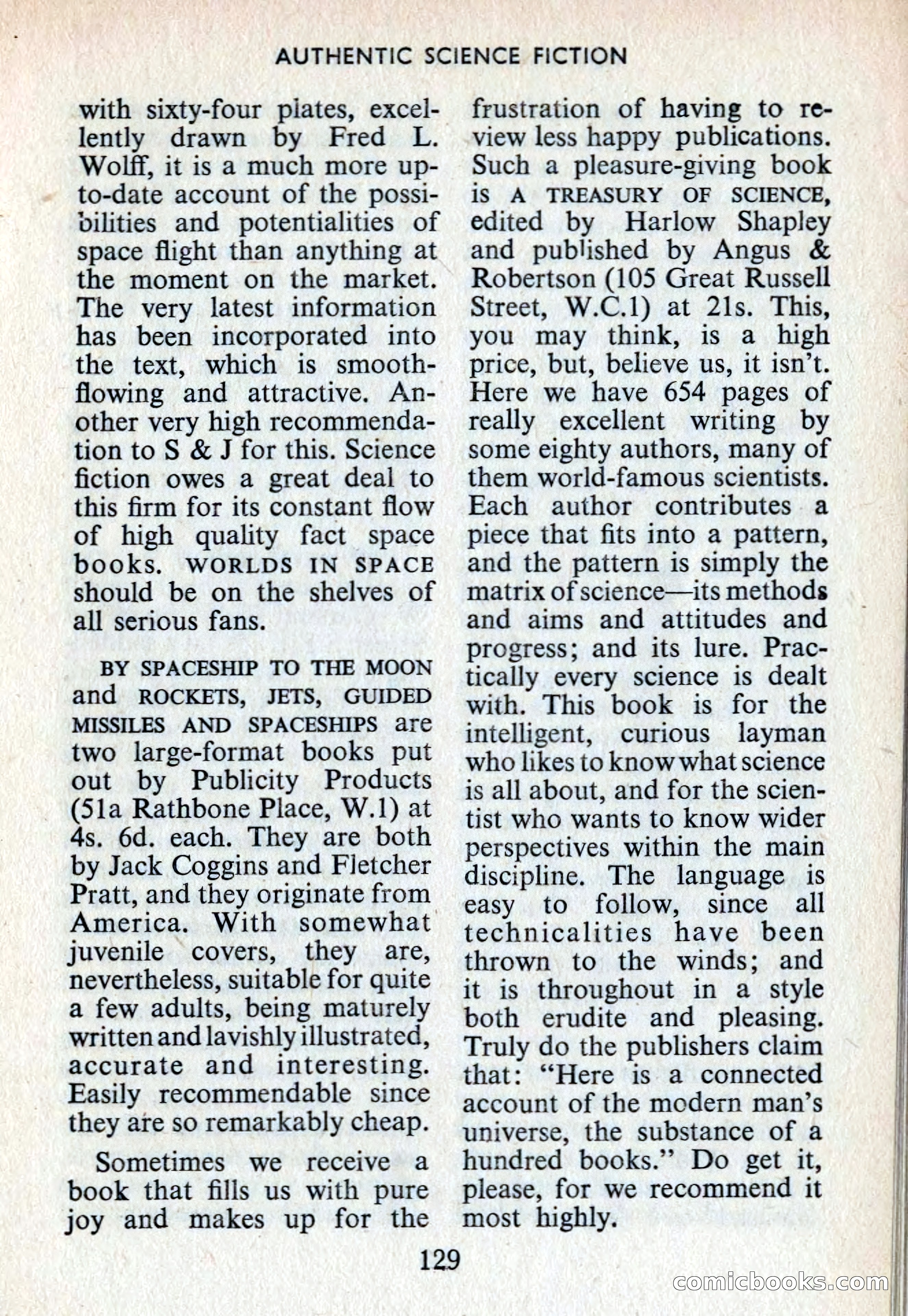Authentic Science Fiction Monthly No. 53 — page 130 of 146