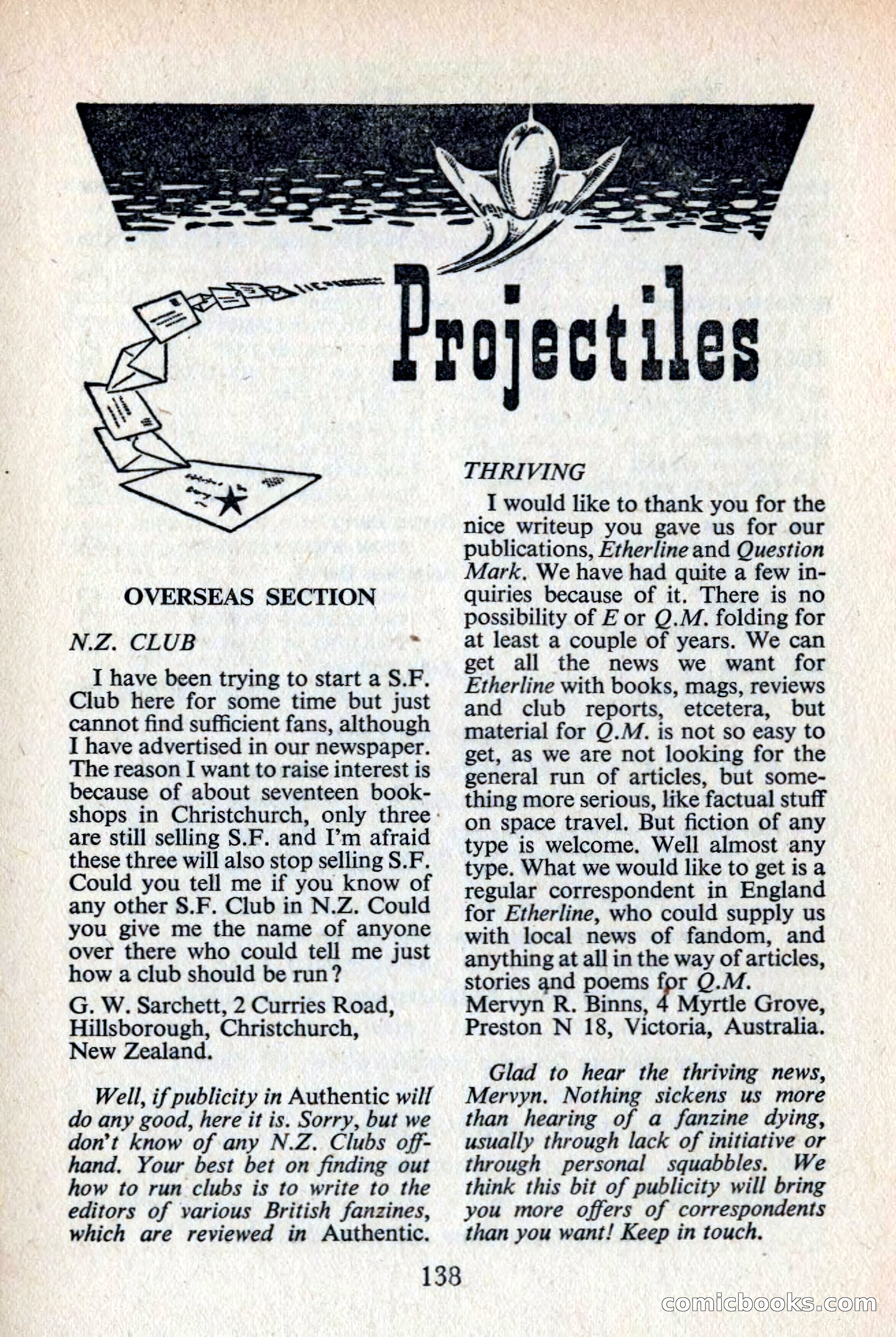 Authentic Science Fiction Monthly No. 53 — page 139 of 146