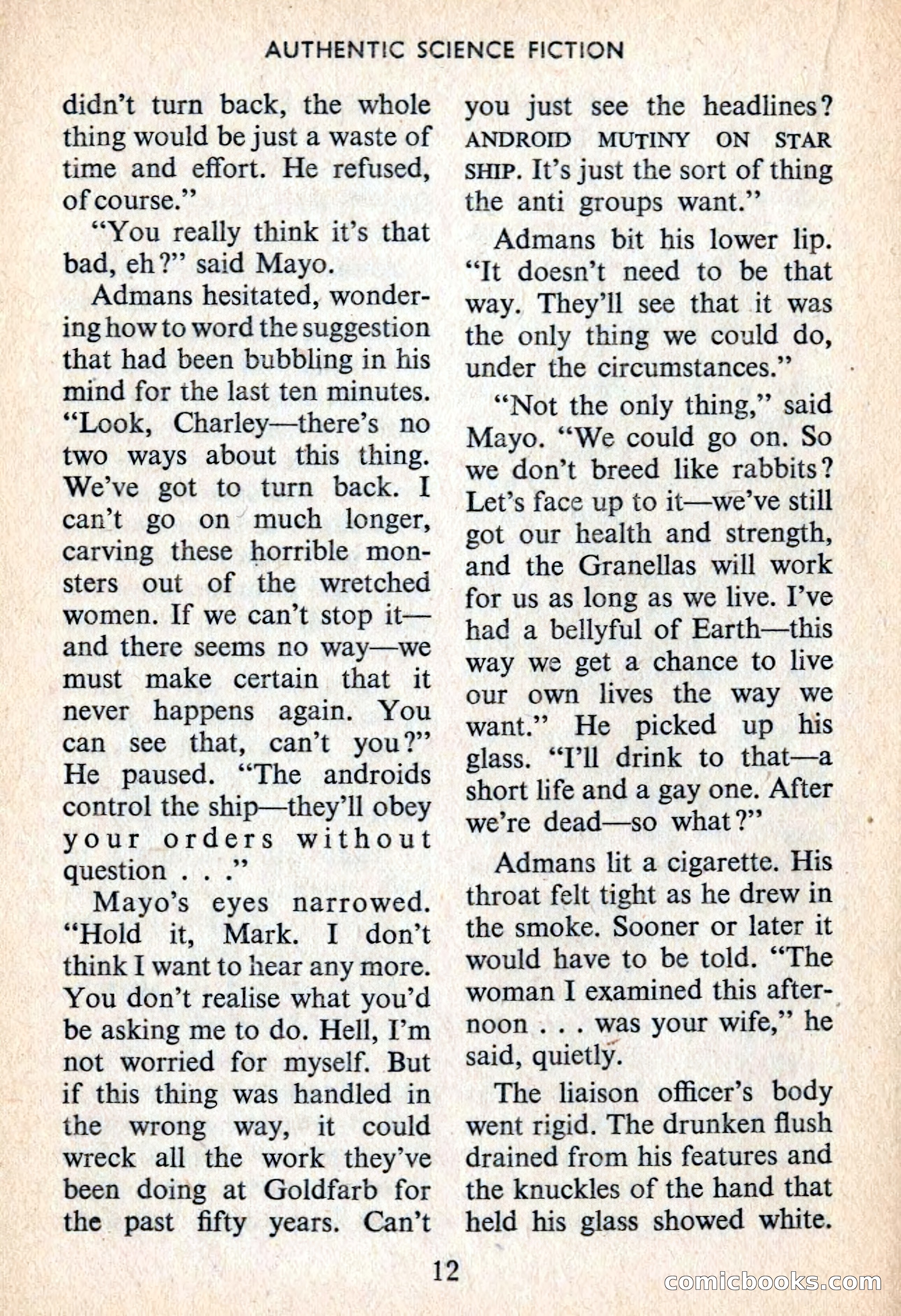 Authentic Science Fiction Monthly No. 54 — page 13 of 146