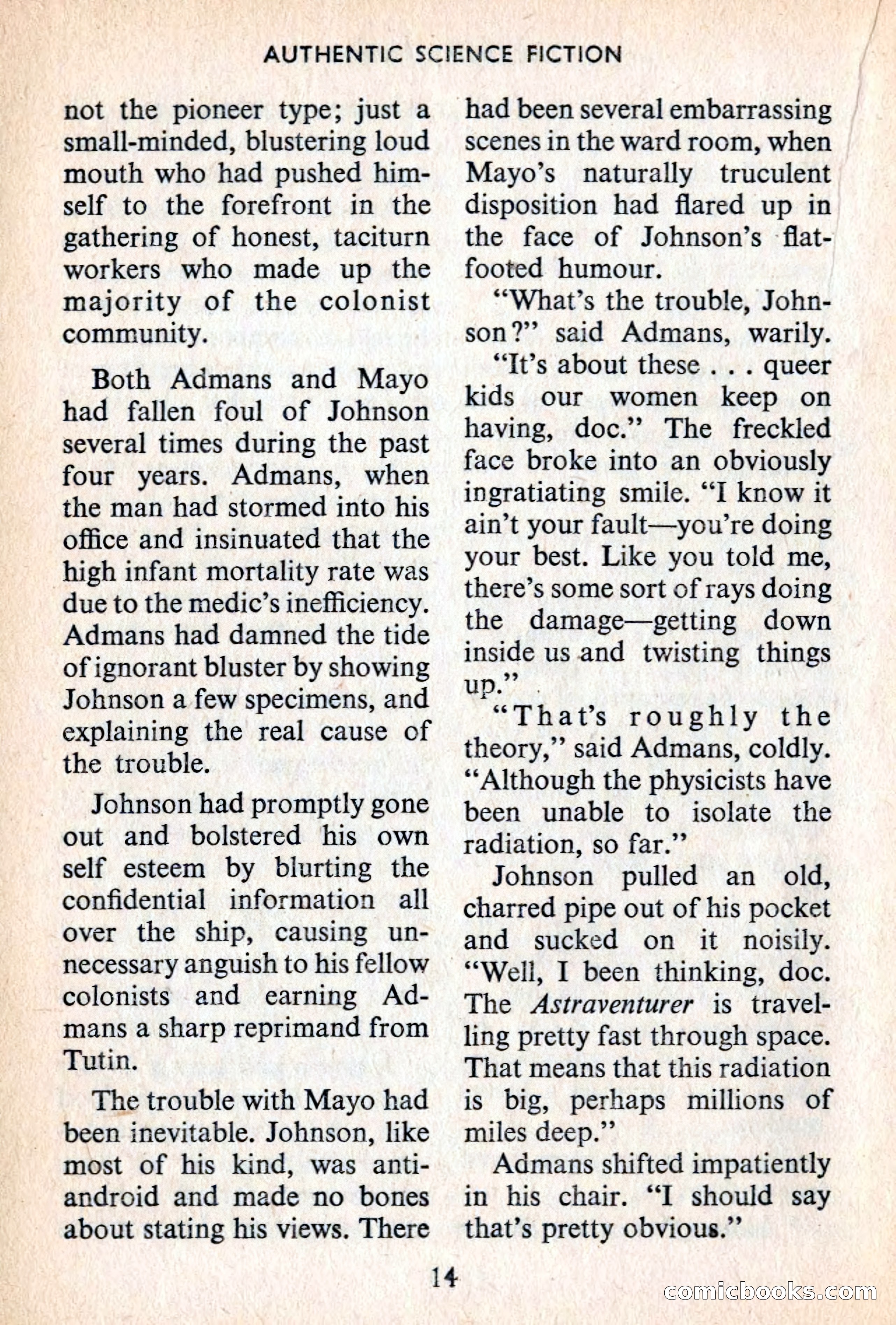 Authentic Science Fiction Monthly No. 54 — page 15 of 146