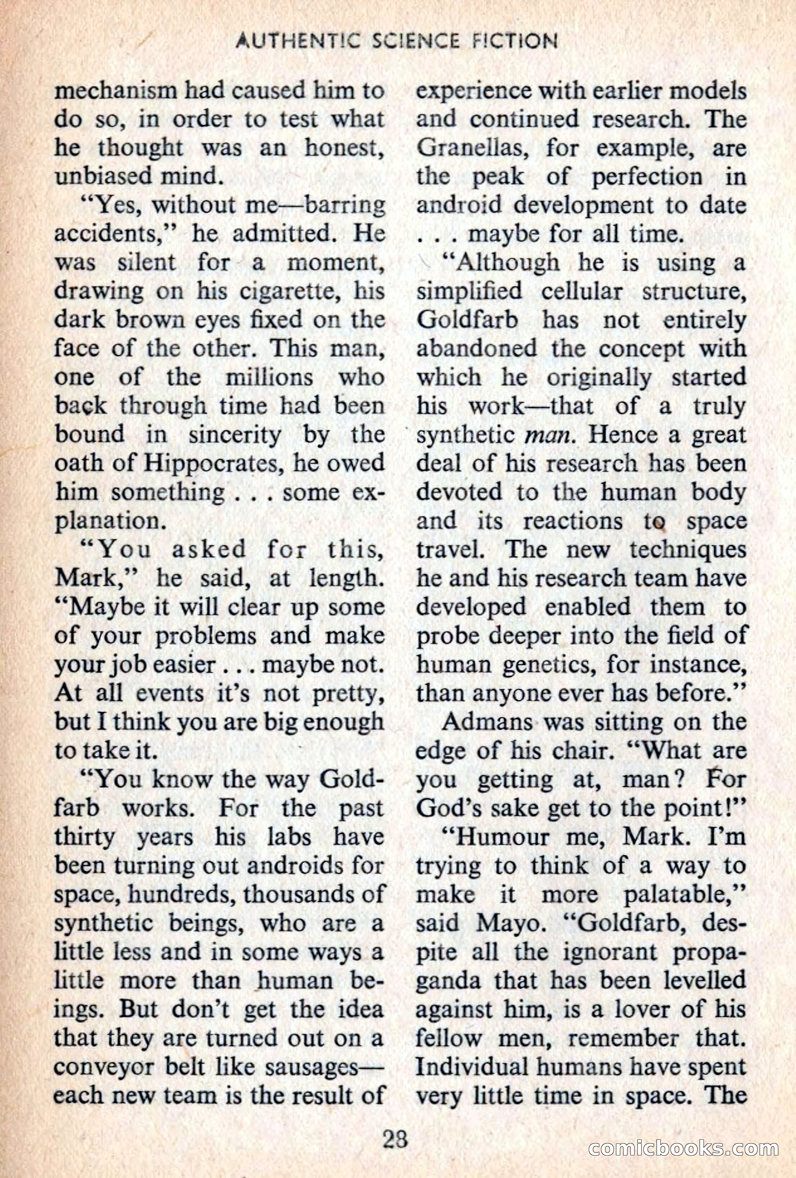 Authentic Science Fiction Monthly No. 54 — page 29 of 146