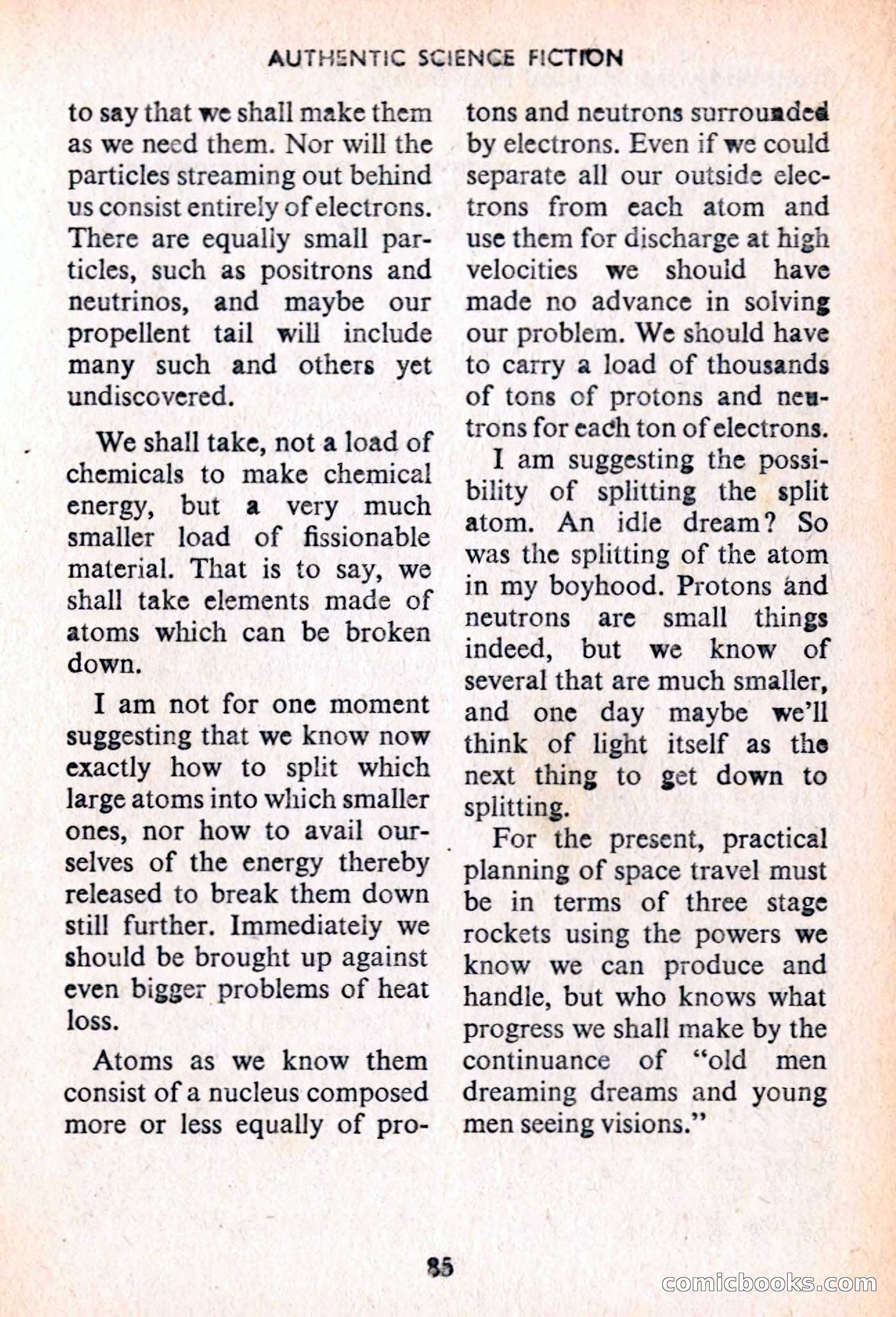 Authentic Science Fiction Monthly No. 54 — page 86 of 146