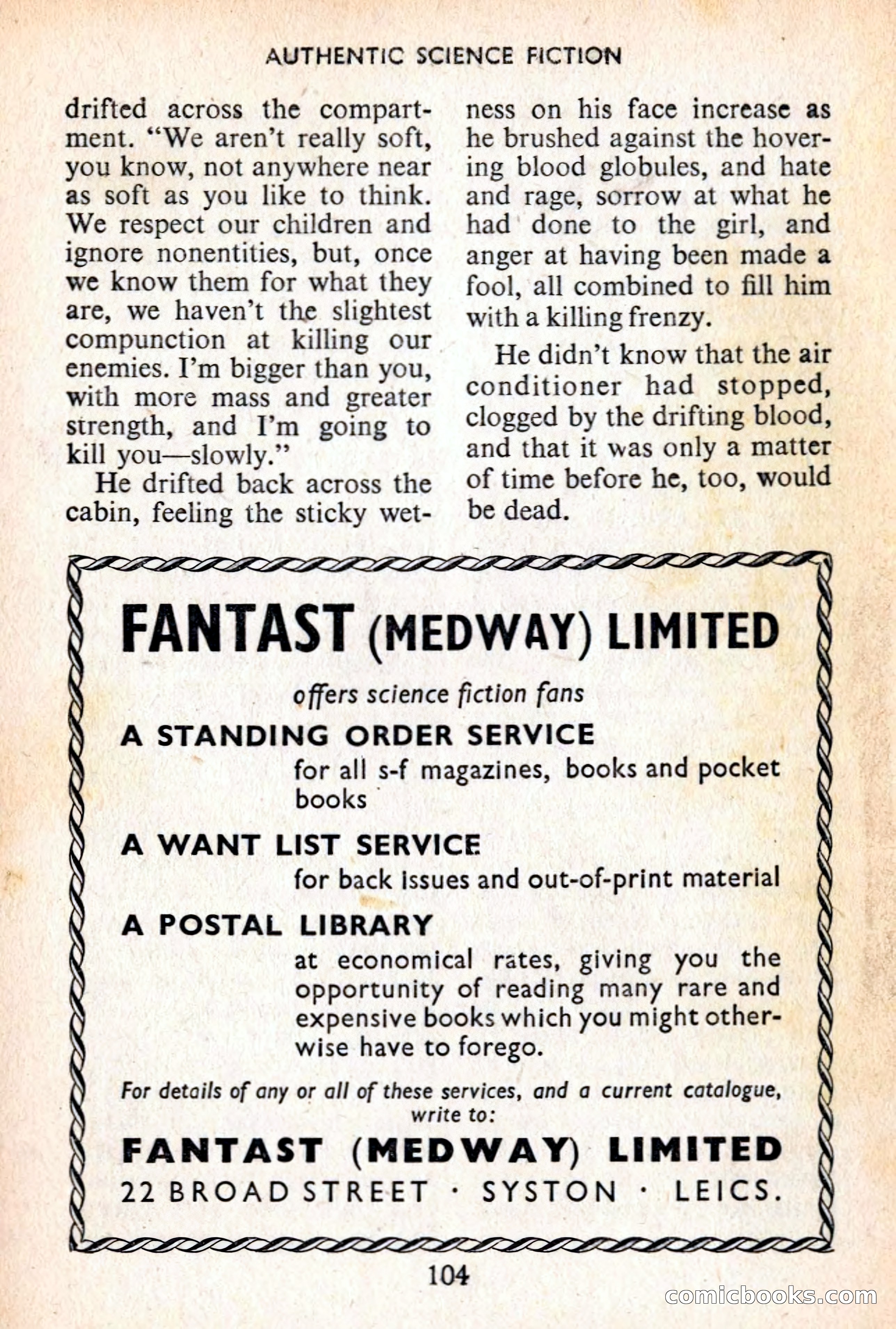 Authentic Science Fiction Monthly No. 54 — page 105 of 146