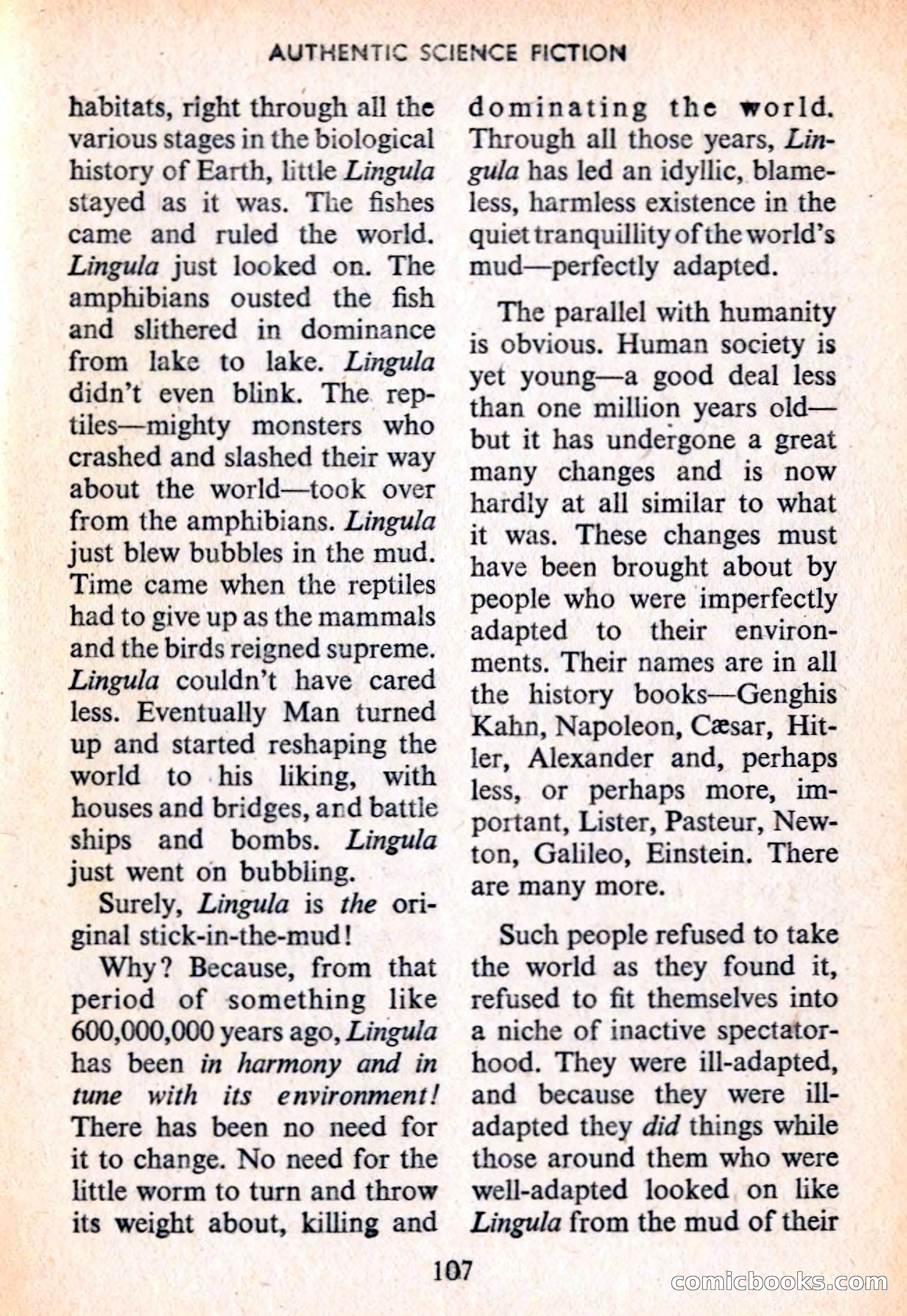 Authentic Science Fiction Monthly No. 54 — page 108 of 146