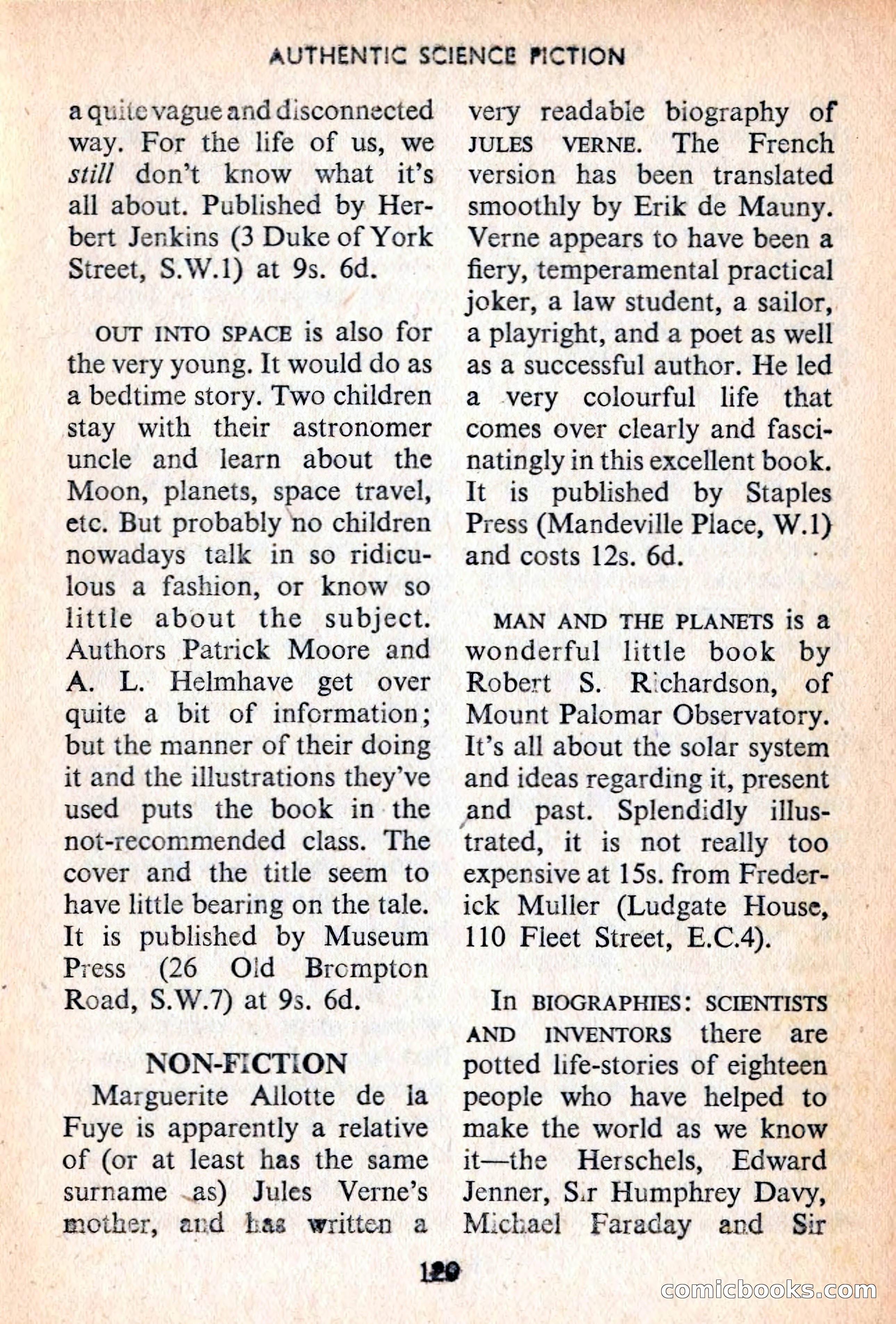 Authentic Science Fiction Monthly No. 54 — page 130 of 146