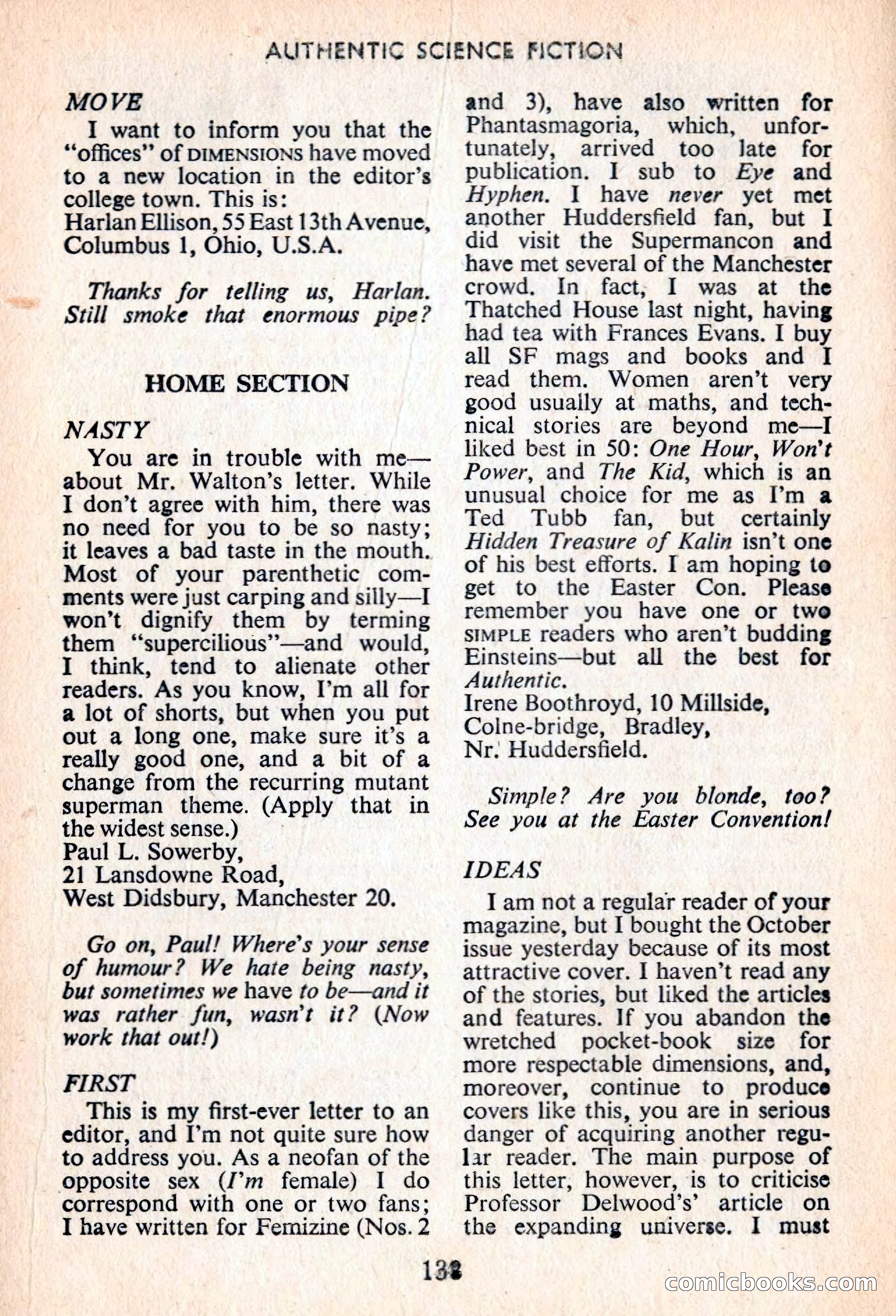 Authentic Science Fiction Monthly No. 54 — page 139 of 146
