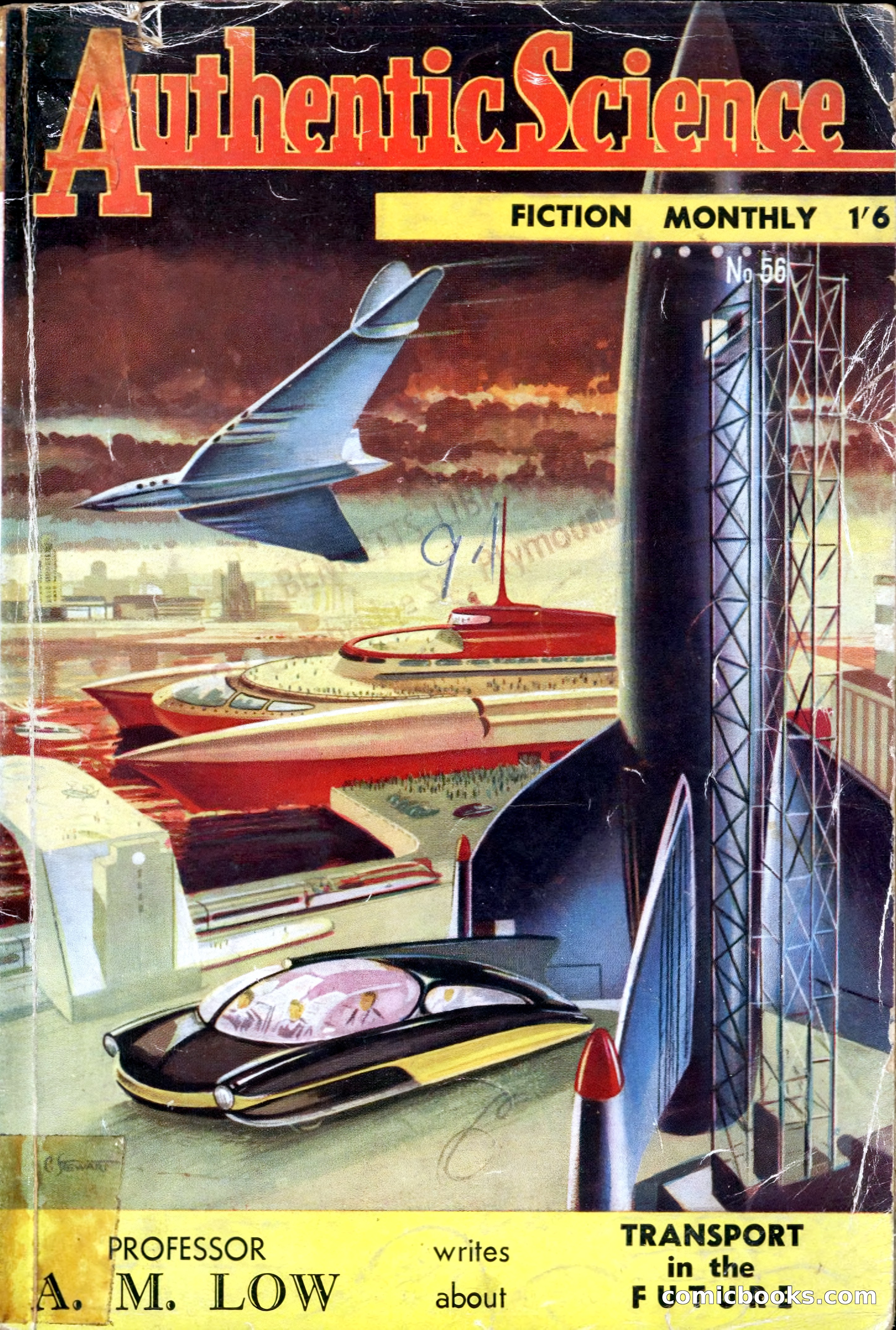 Authentic Science Fiction Monthly, No. 56 — page 1 of 146