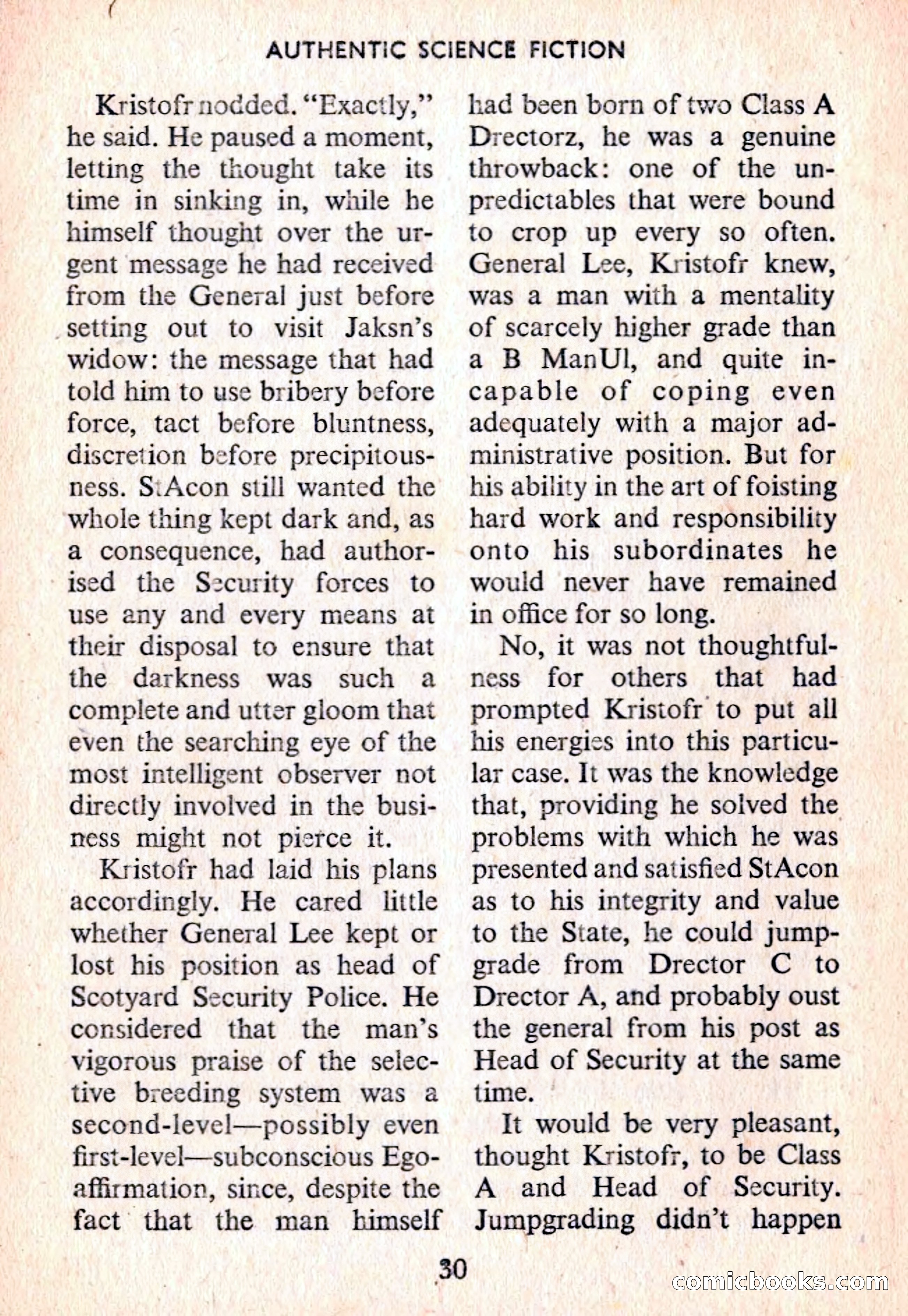 Authentic Science Fiction Monthly, No. 56 — page 31 of 146